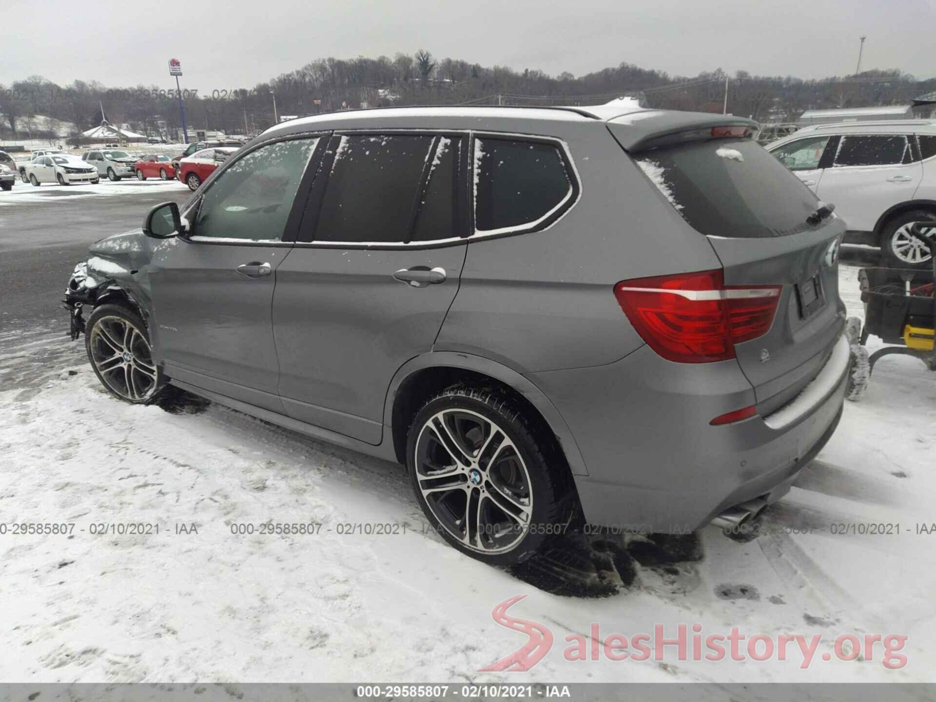 5UXWX9C32H0W76248 2017 BMW X3