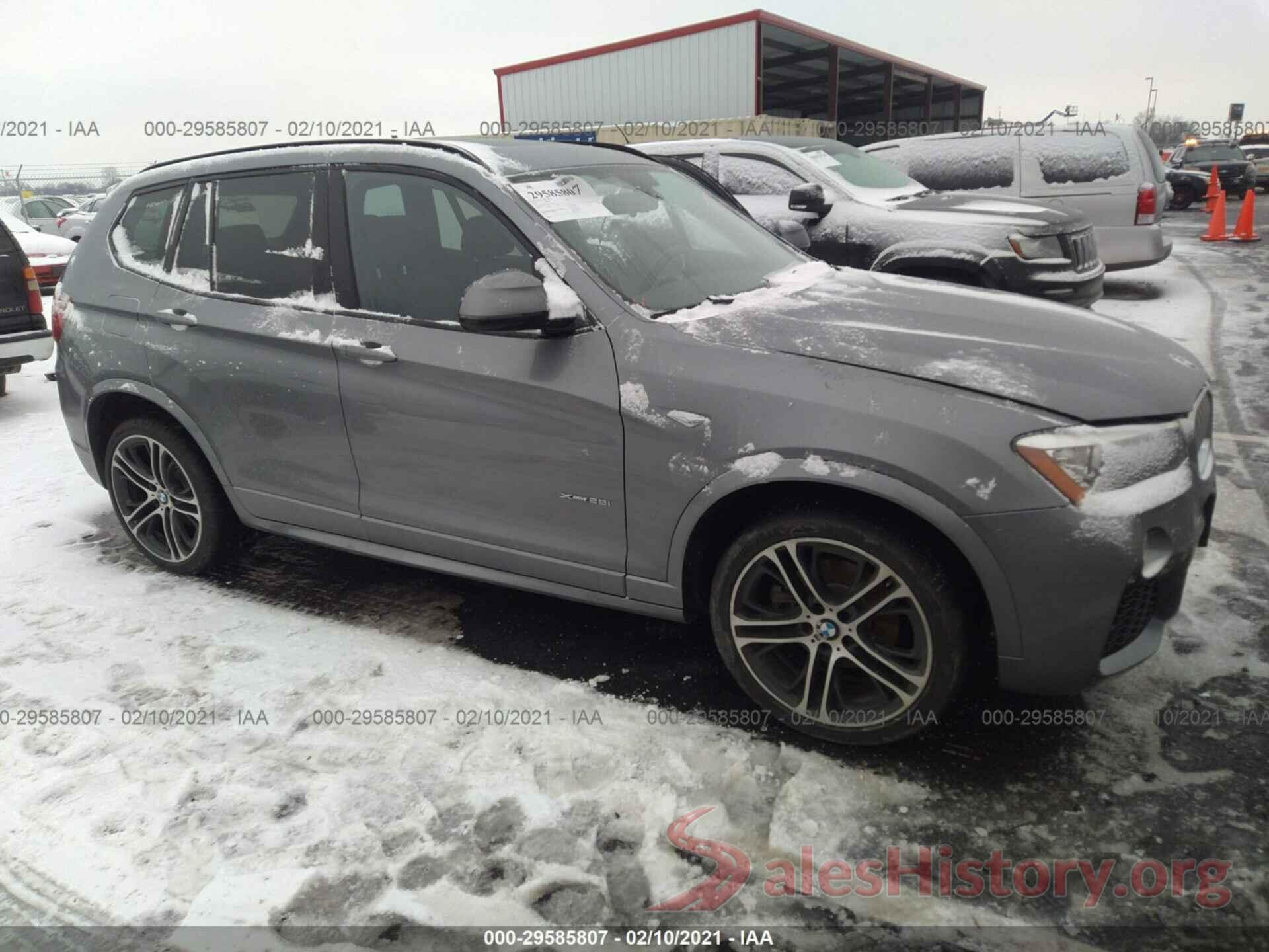 5UXWX9C32H0W76248 2017 BMW X3