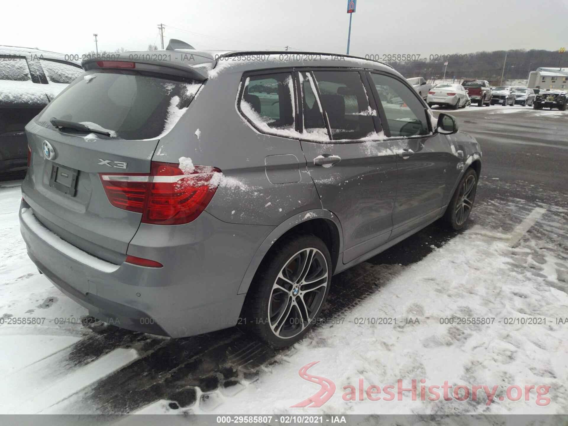 5UXWX9C32H0W76248 2017 BMW X3