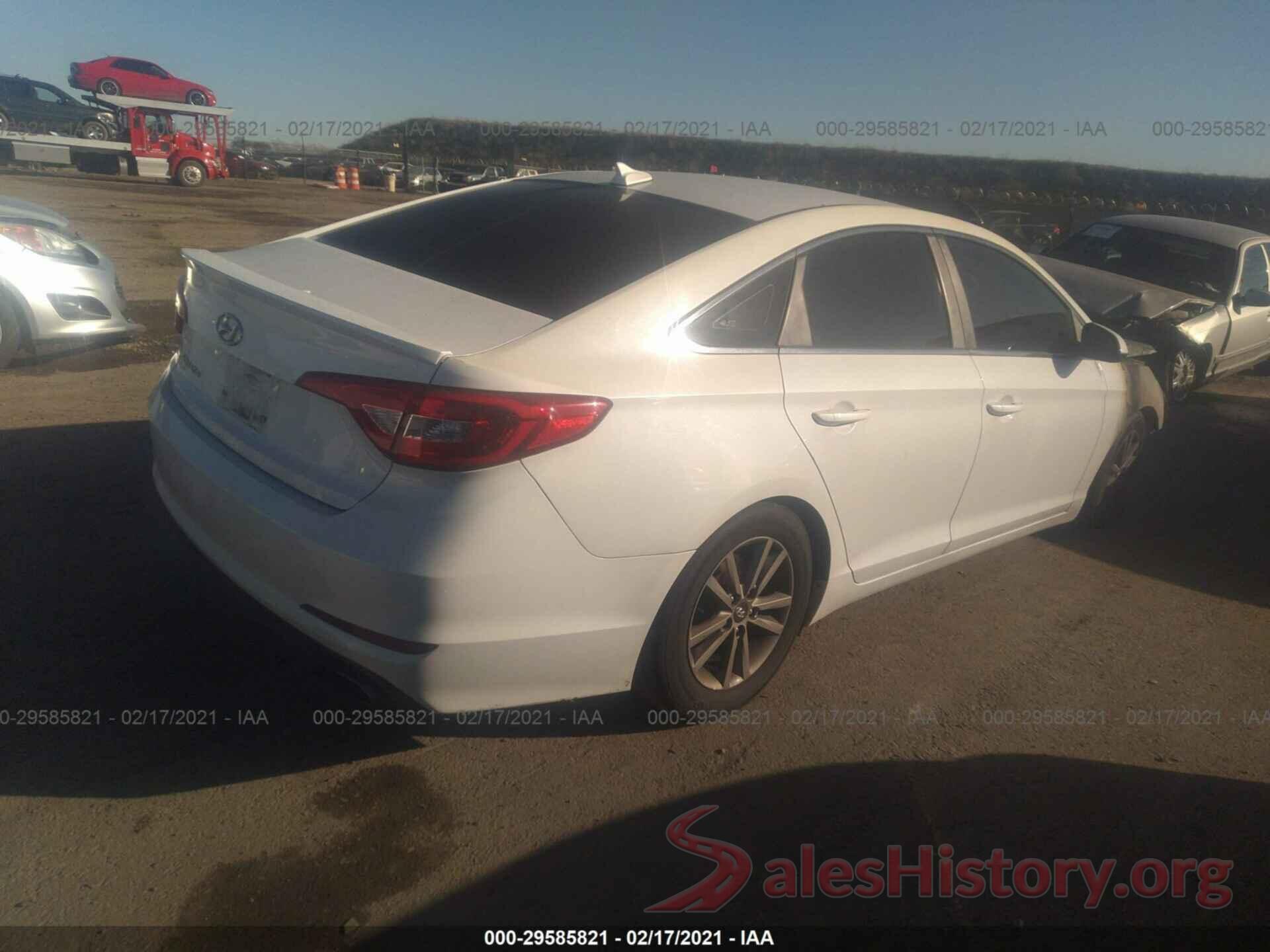 5NPE24AF4GH339223 2016 HYUNDAI SONATA