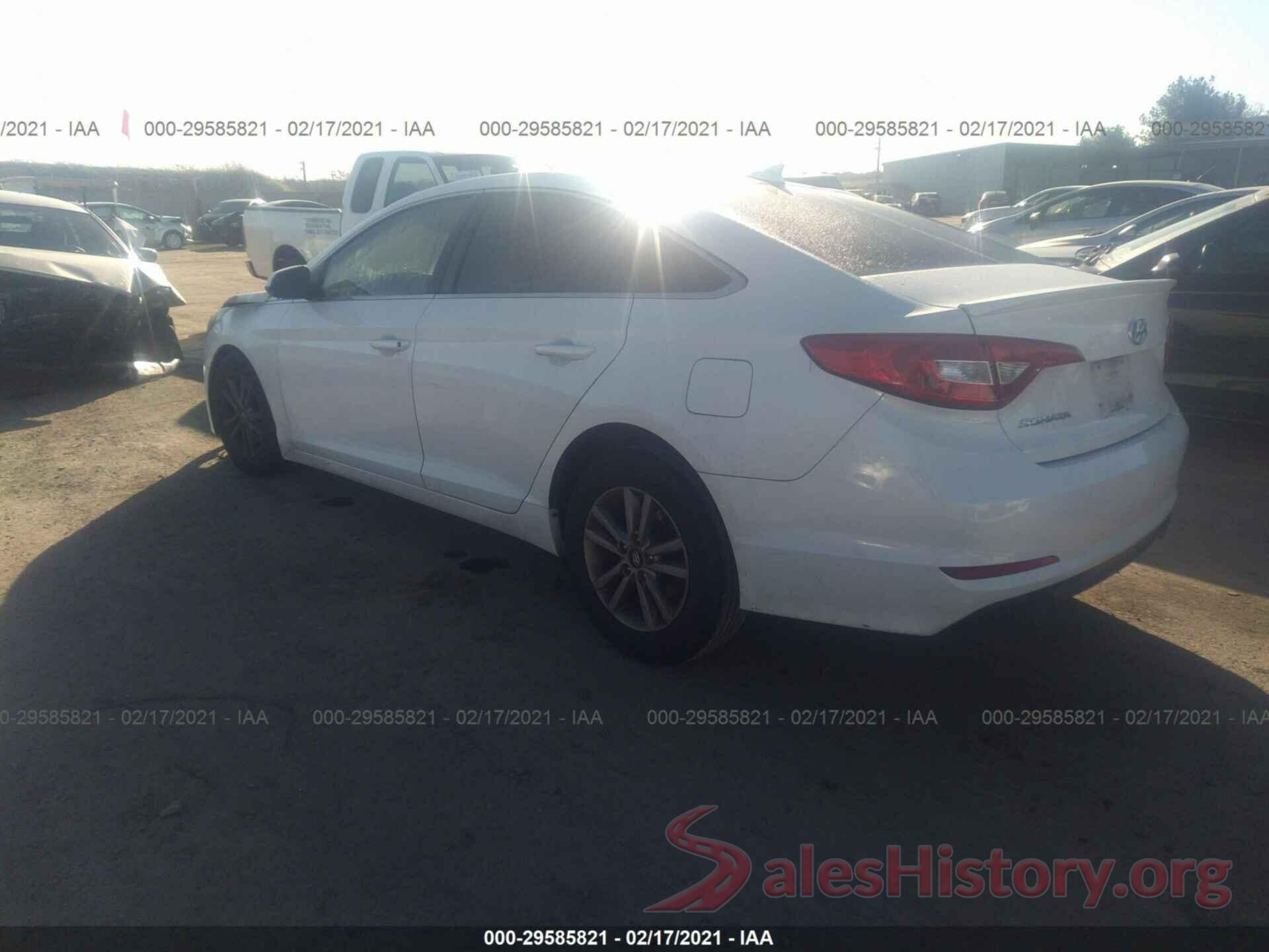 5NPE24AF4GH339223 2016 HYUNDAI SONATA