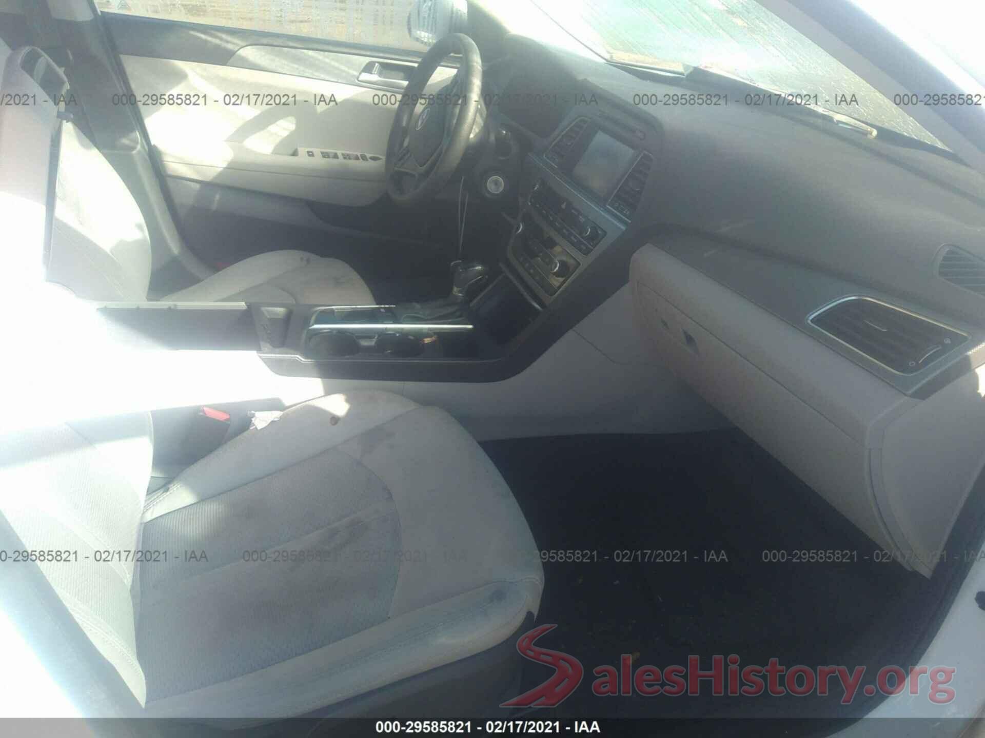 5NPE24AF4GH339223 2016 HYUNDAI SONATA