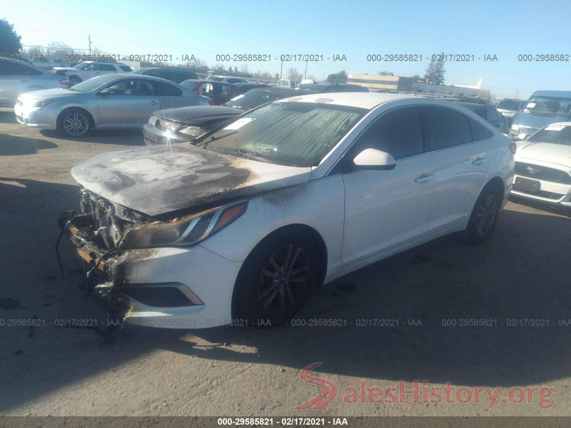 5NPE24AF4GH339223 2016 HYUNDAI SONATA