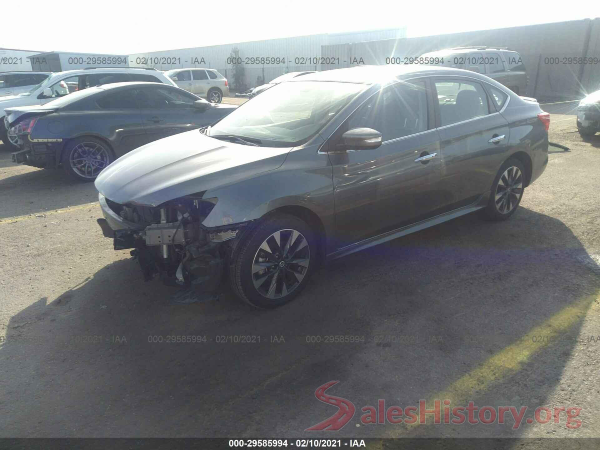 3N1AB7AP4KY413795 2019 NISSAN SENTRA