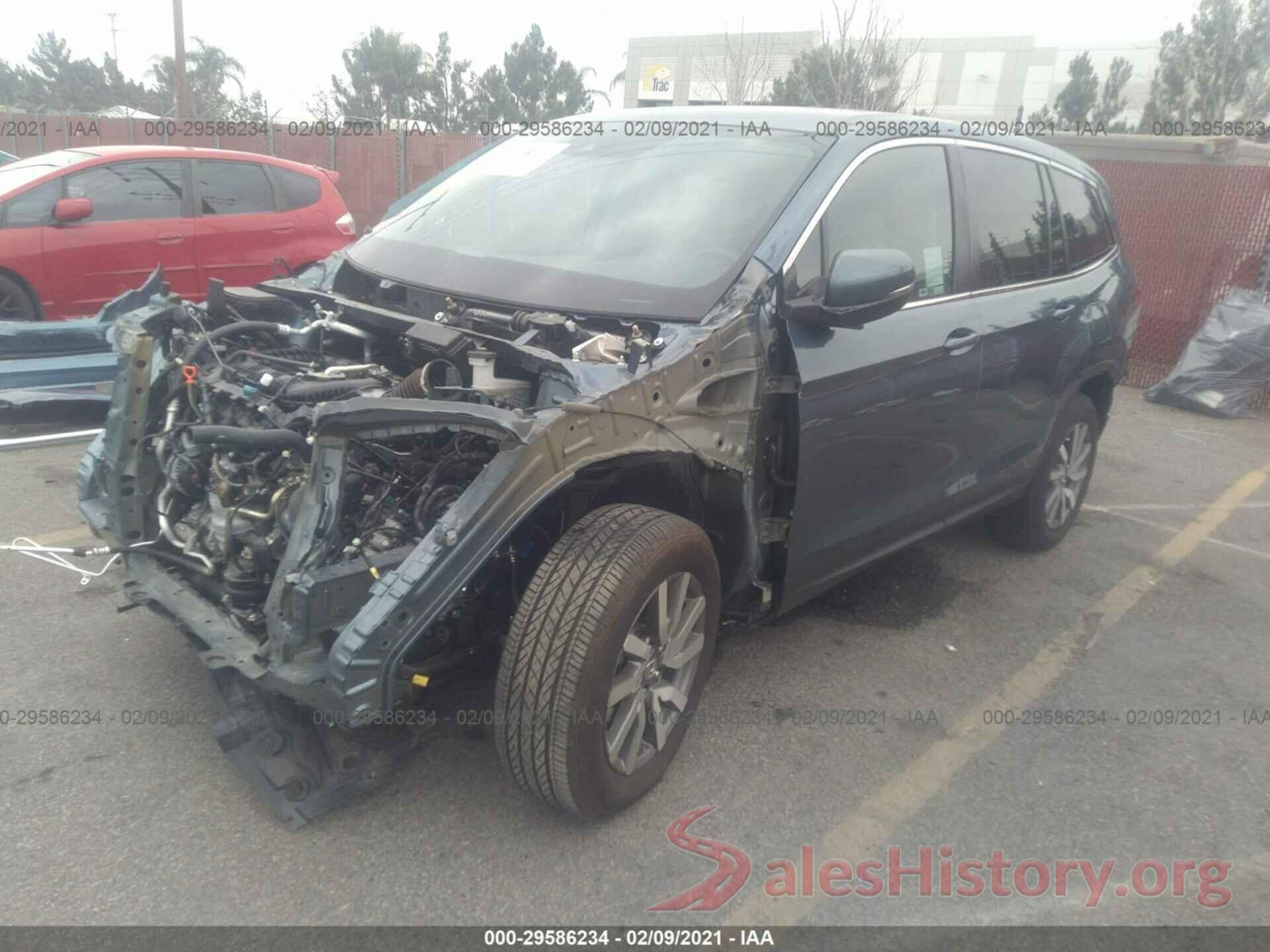 5FNYF5H3XLB026463 2020 HONDA PILOT