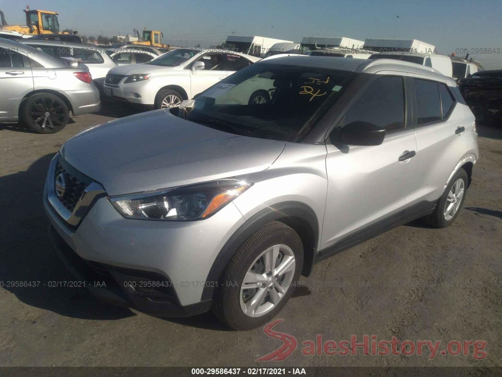 3N1CP5CU3KL502238 2019 NISSAN KICKS