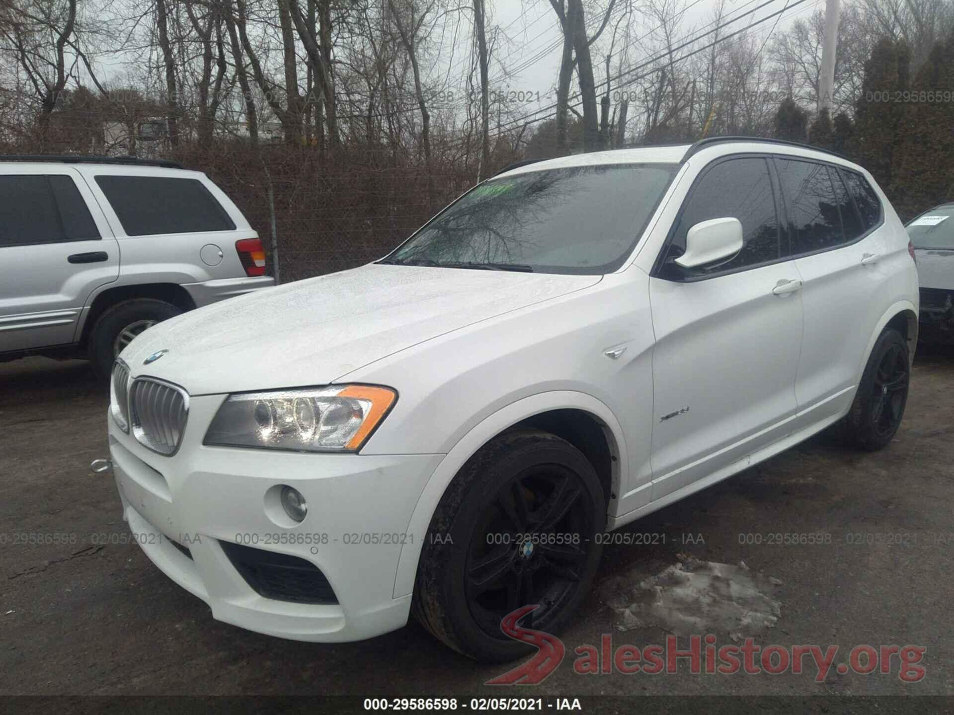 5UXWX7C55DL982598 2013 BMW X3