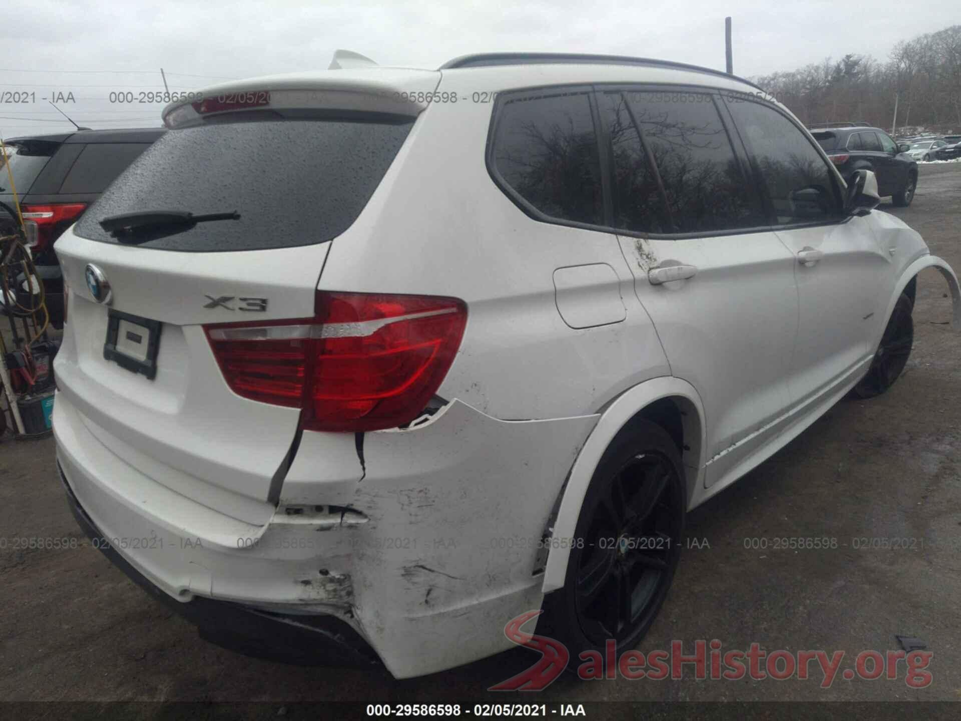 5UXWX7C55DL982598 2013 BMW X3