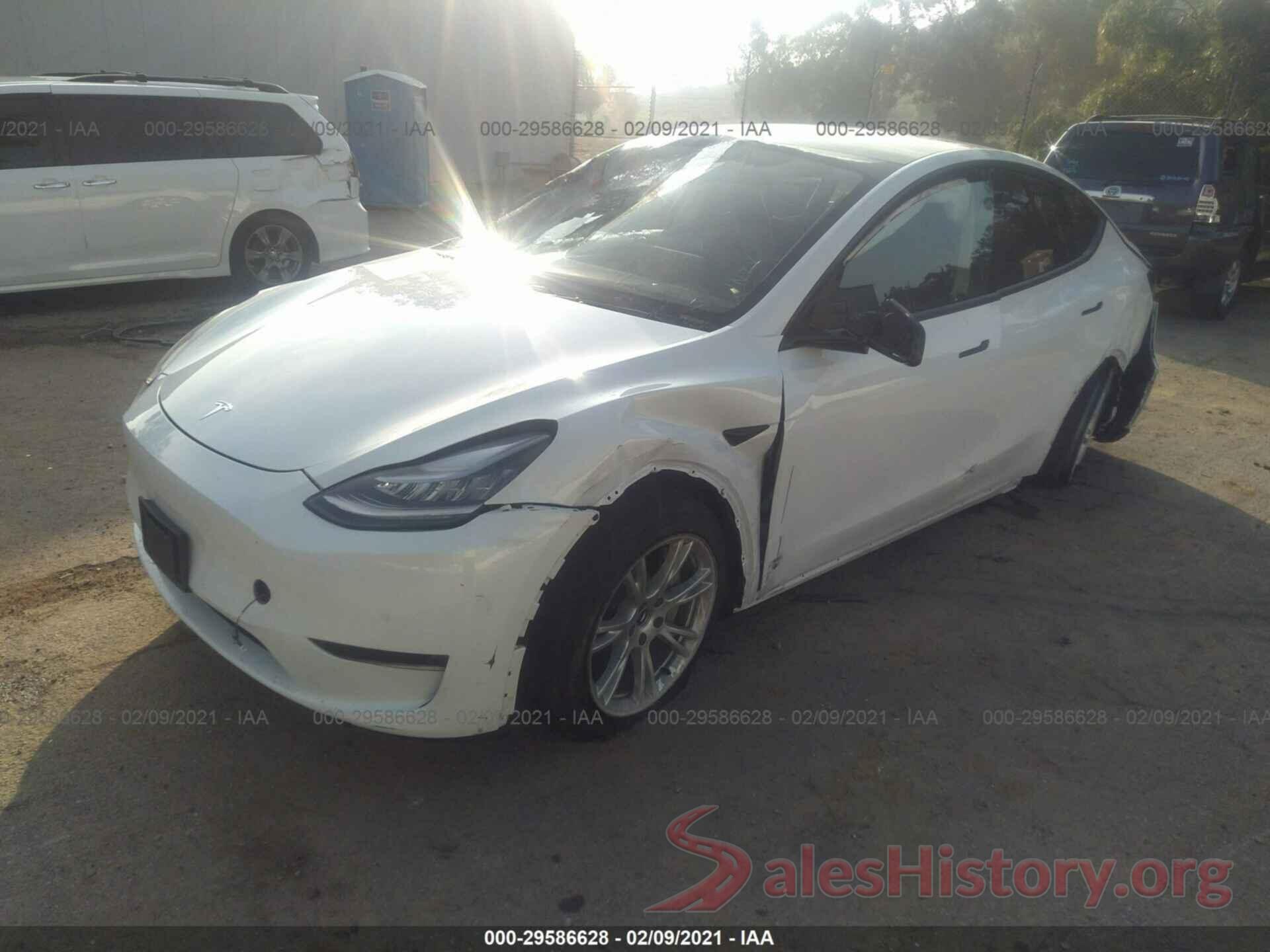 5YJYGDEEXMF071515 2021 TESLA MODEL Y