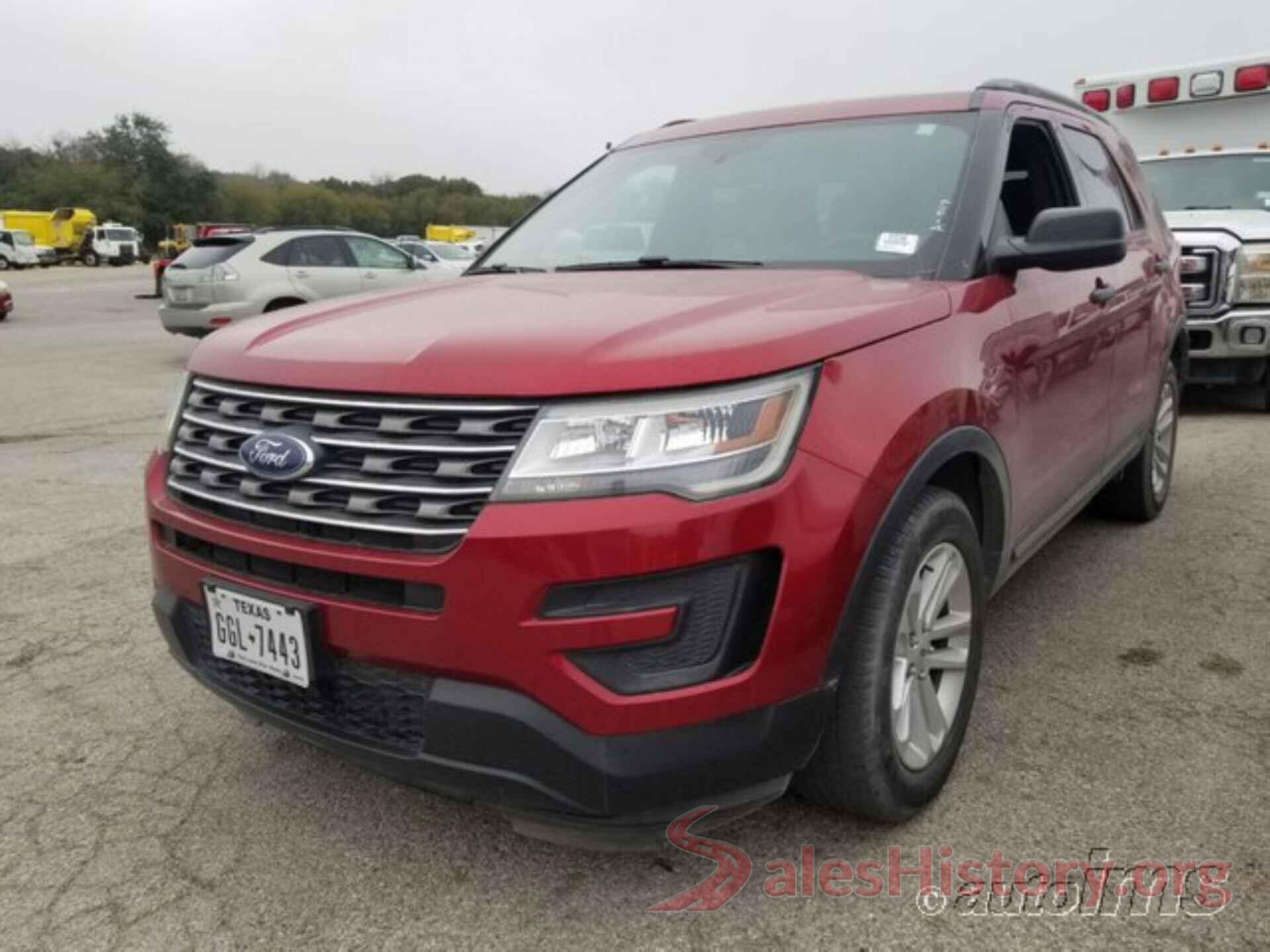 1FM5K7B82GGA79020 2016 FORD EXPLORER