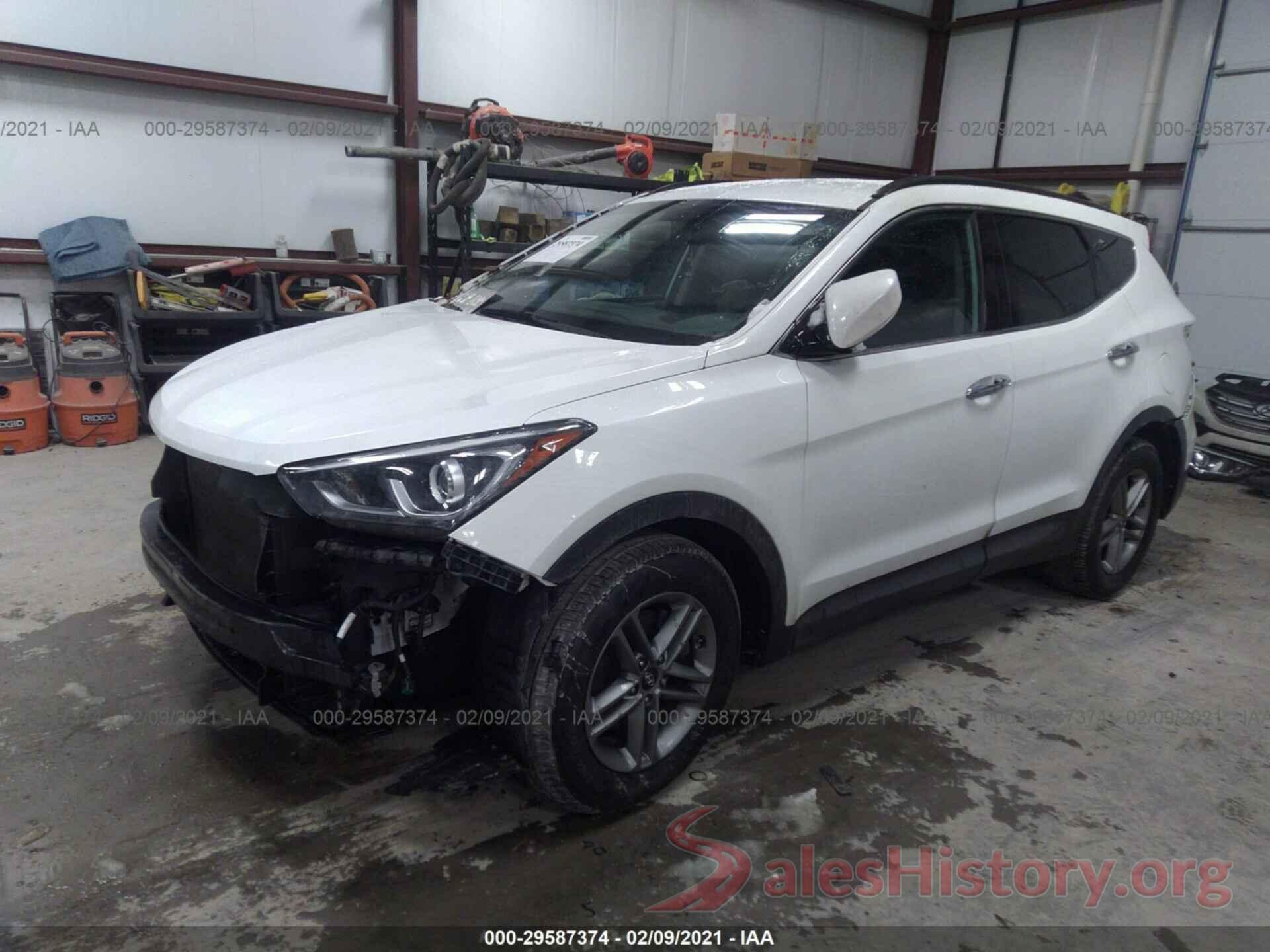 5NMZUDLB3HH027799 2017 HYUNDAI SANTA FE SPORT