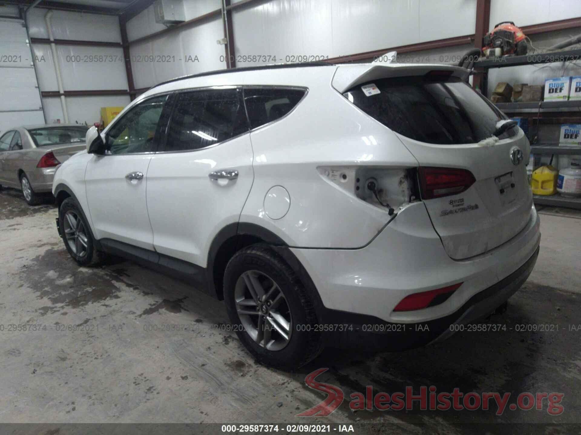 5NMZUDLB3HH027799 2017 HYUNDAI SANTA FE SPORT