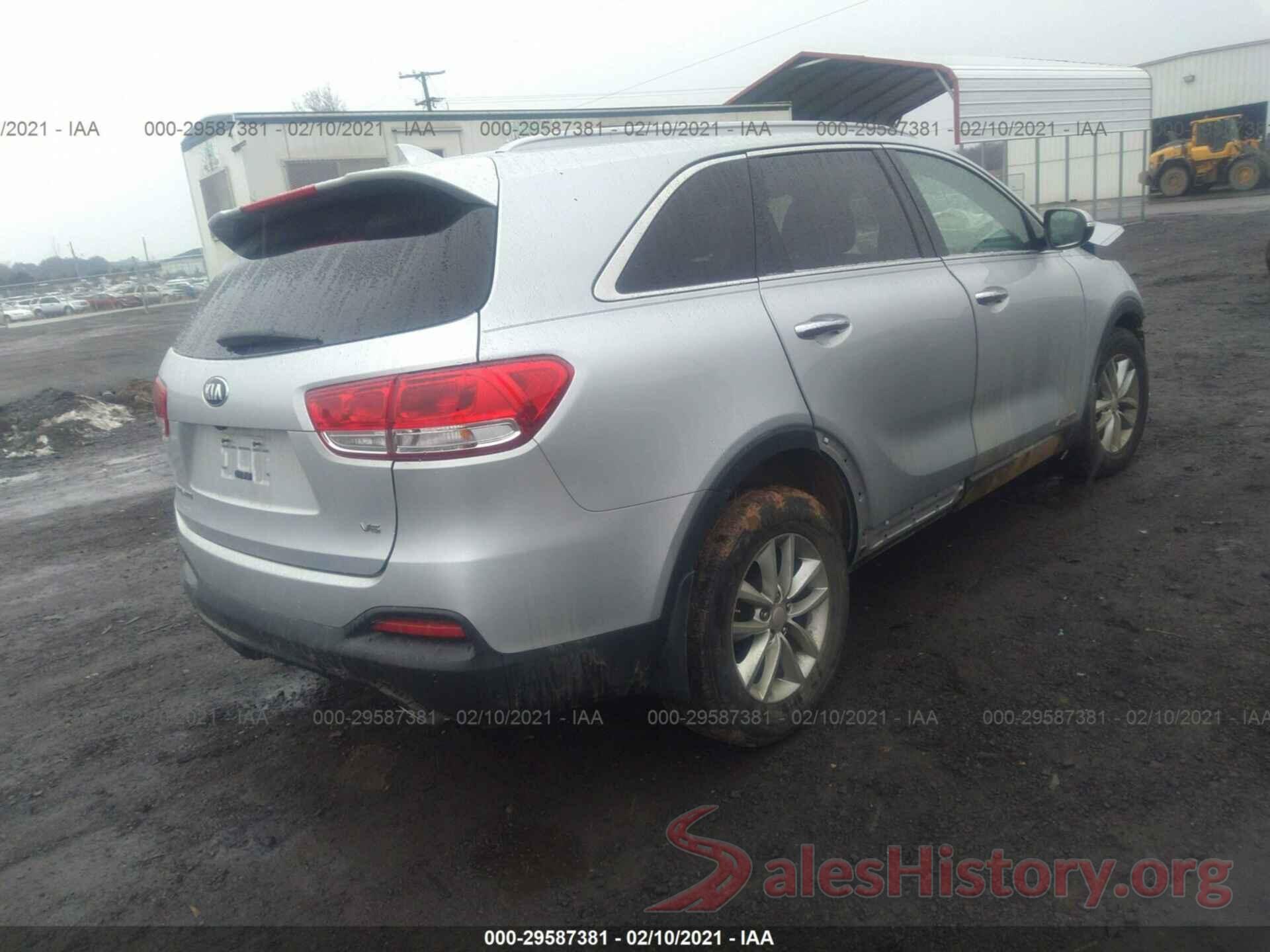 5XYPGDA54GG143288 2016 KIA SORENTO