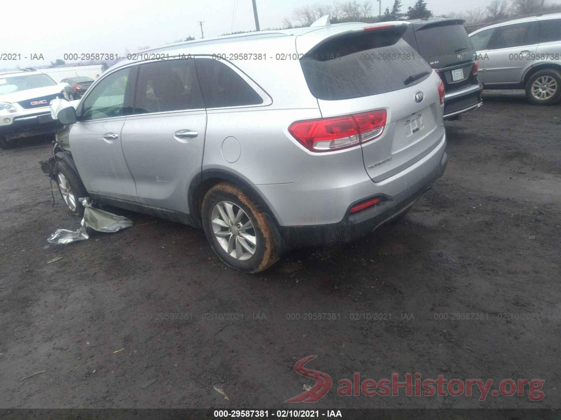 5XYPGDA54GG143288 2016 KIA SORENTO