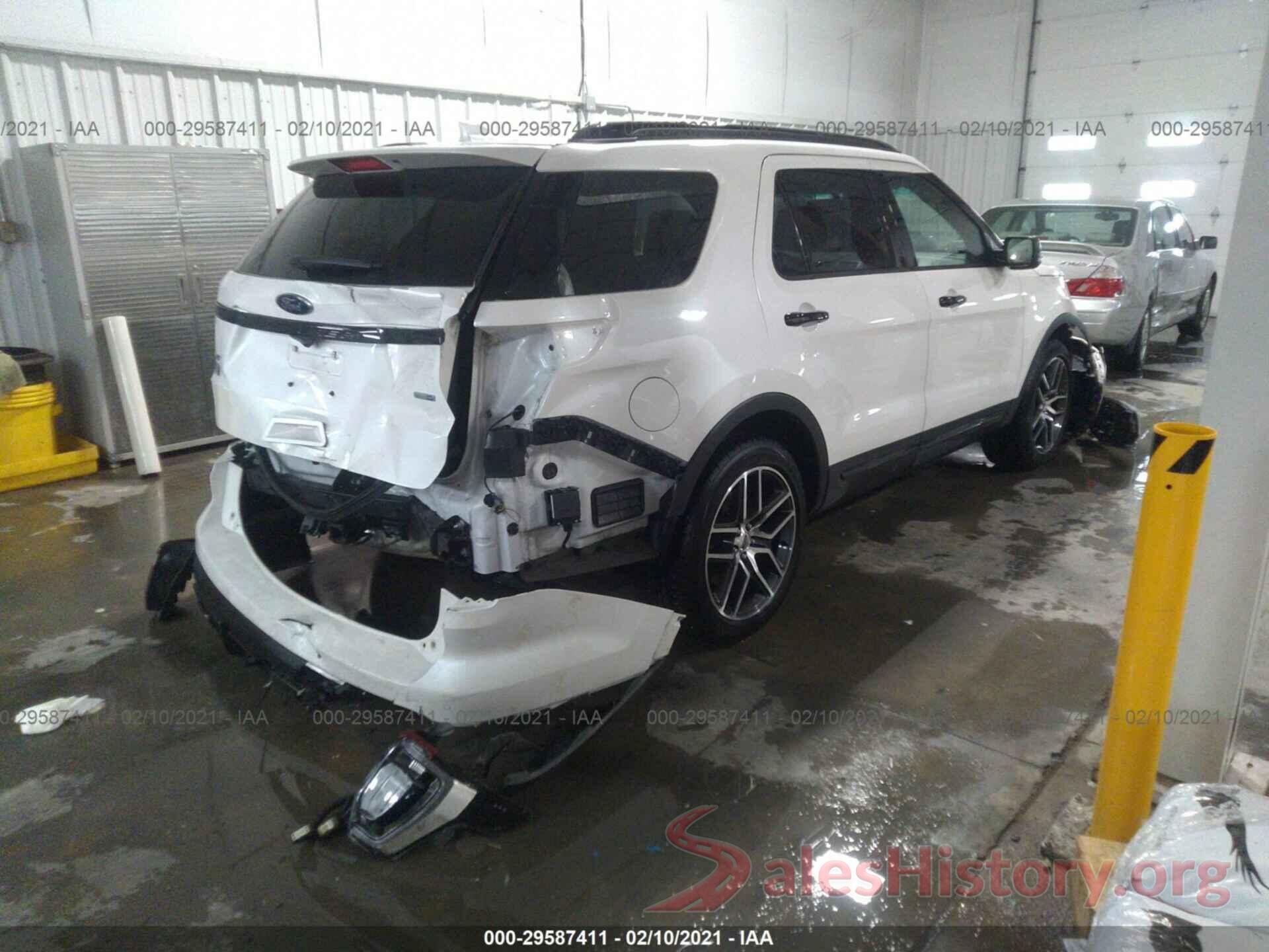 1FM5K8GT6GGB41814 2016 FORD EXPLORER