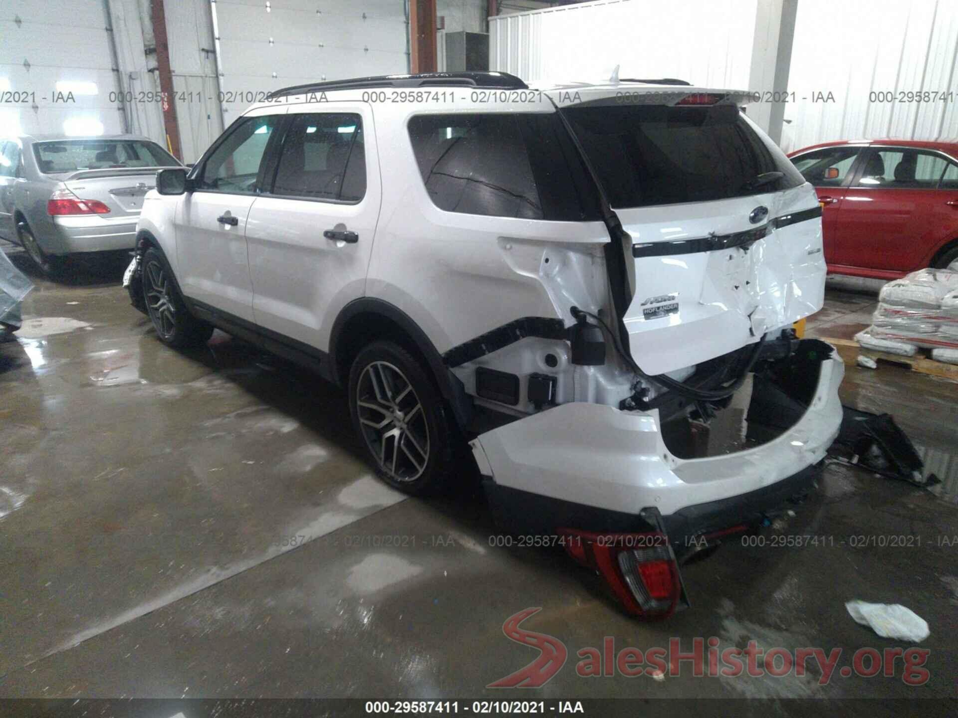 1FM5K8GT6GGB41814 2016 FORD EXPLORER