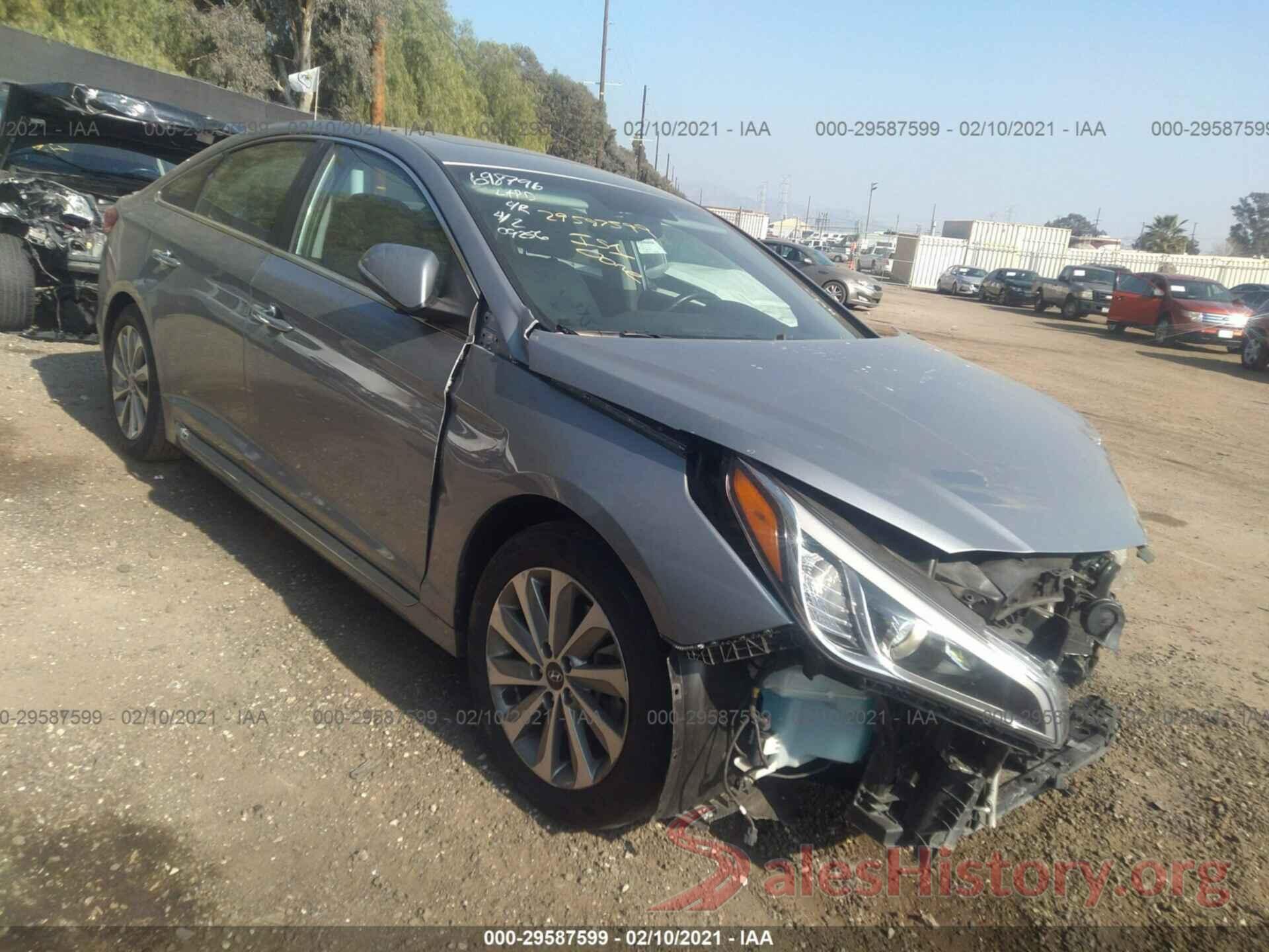 5NPE34AF7HH594009 2017 HYUNDAI SONATA