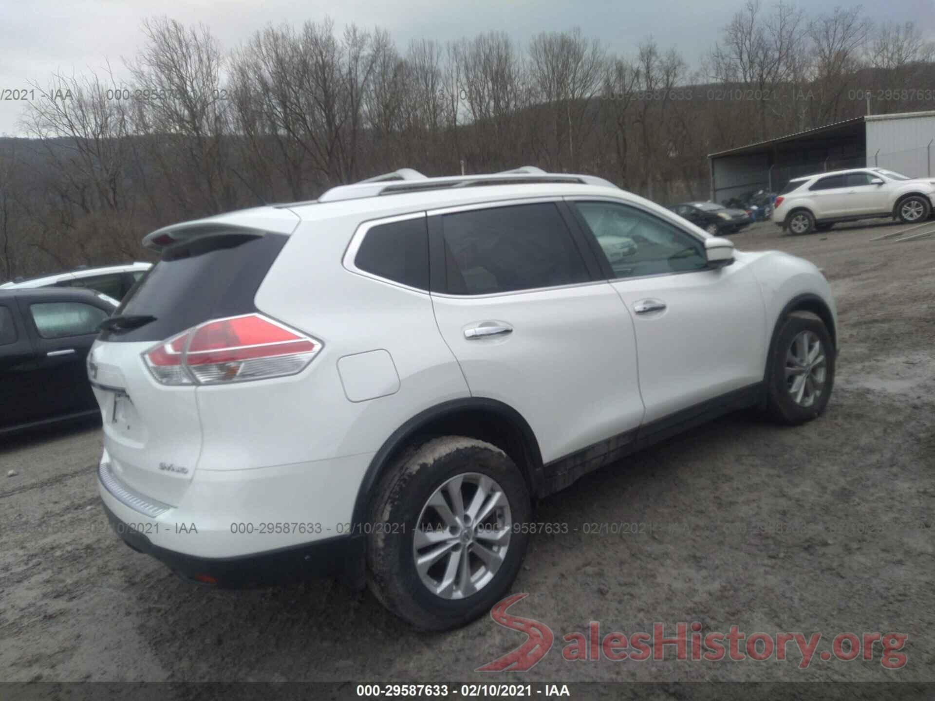 KNMAT2MV4GP665465 2016 NISSAN ROGUE