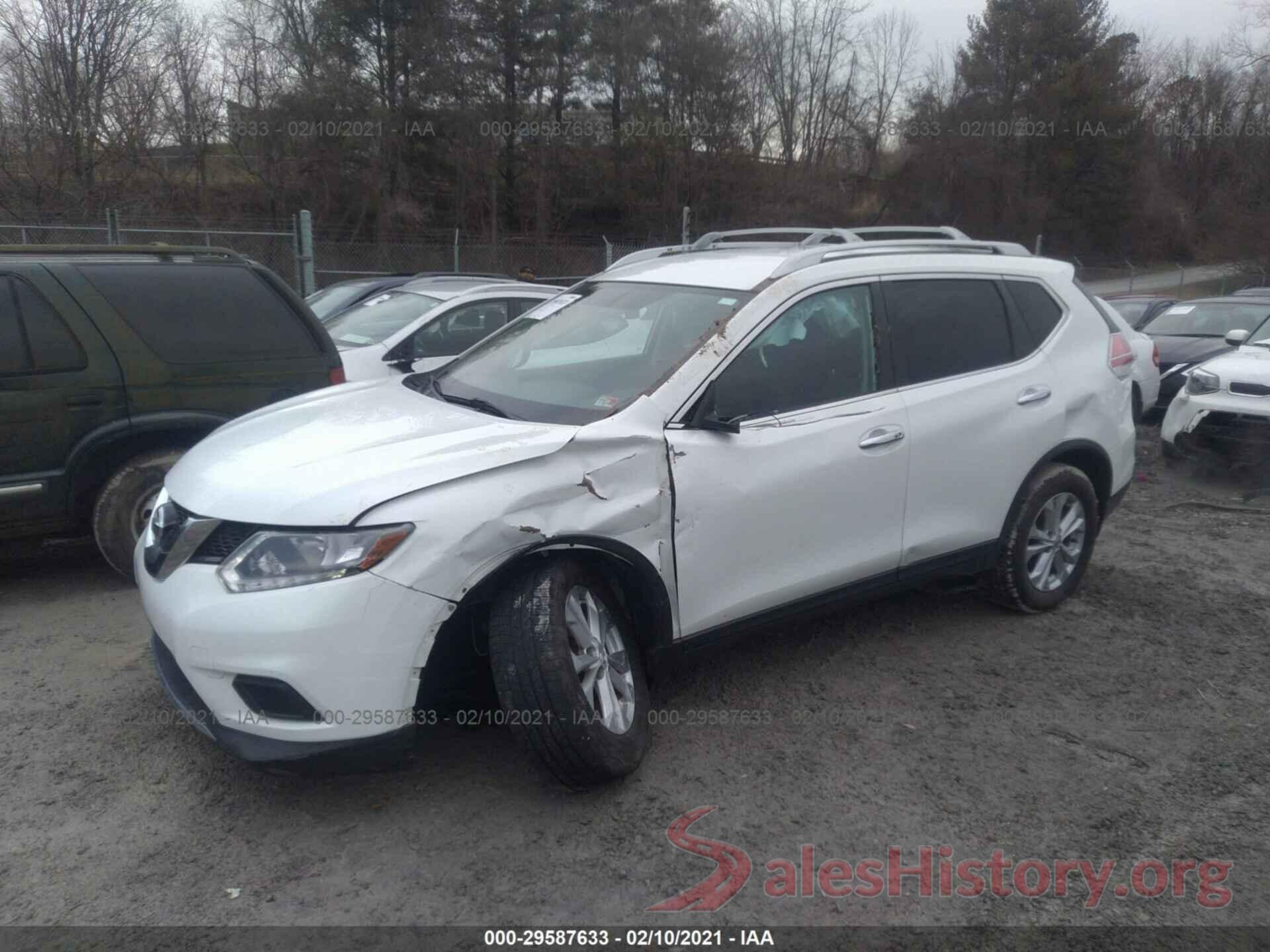 KNMAT2MV4GP665465 2016 NISSAN ROGUE