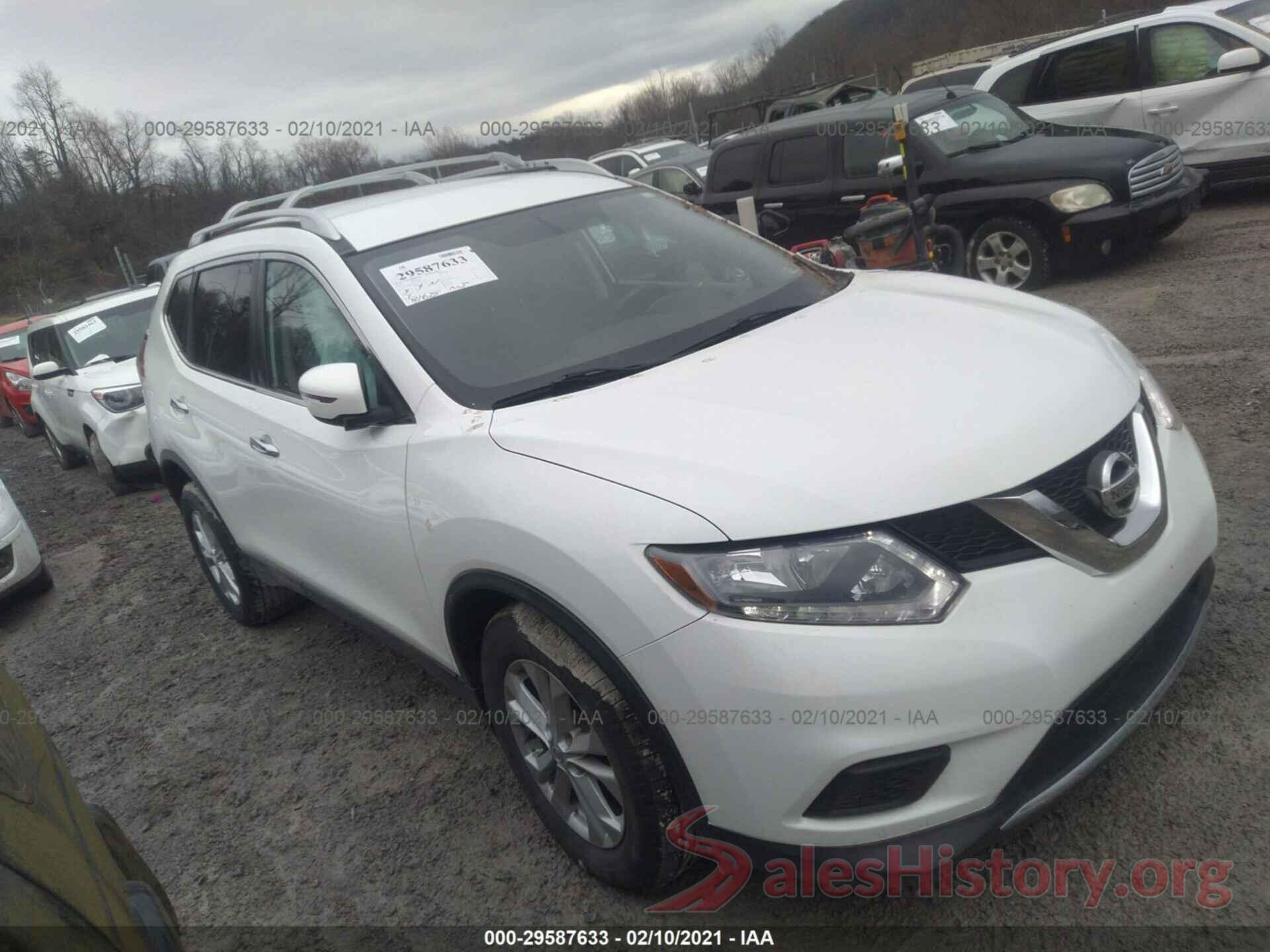 KNMAT2MV4GP665465 2016 NISSAN ROGUE