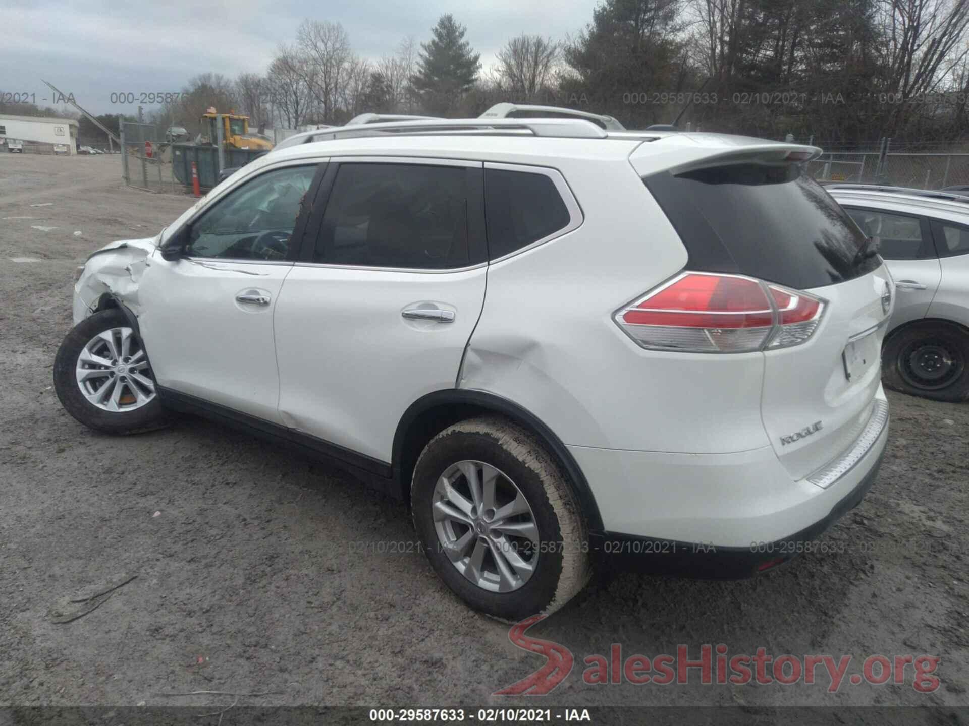 KNMAT2MV4GP665465 2016 NISSAN ROGUE