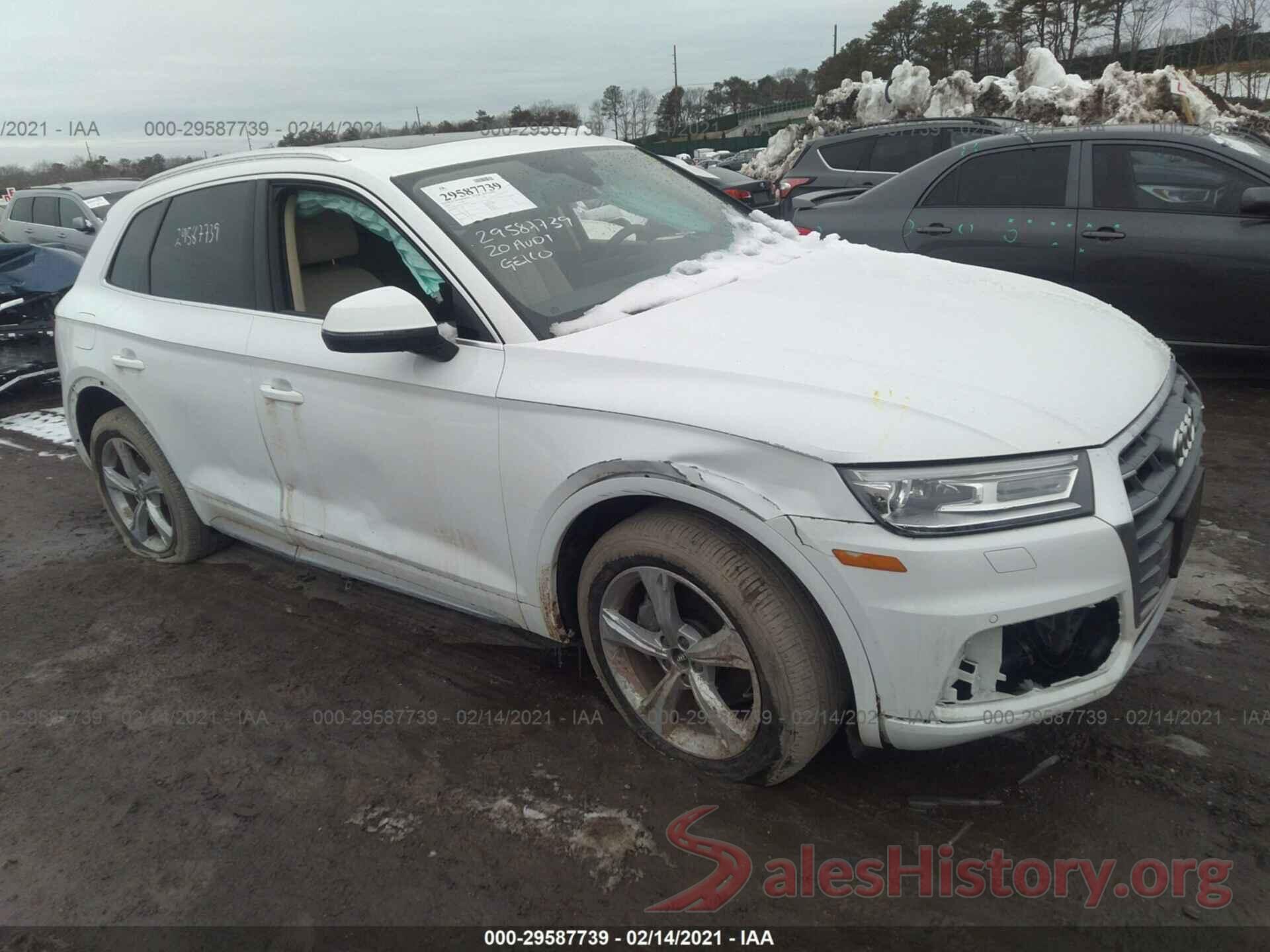 WA1ANAFY5L2039193 2020 AUDI Q5