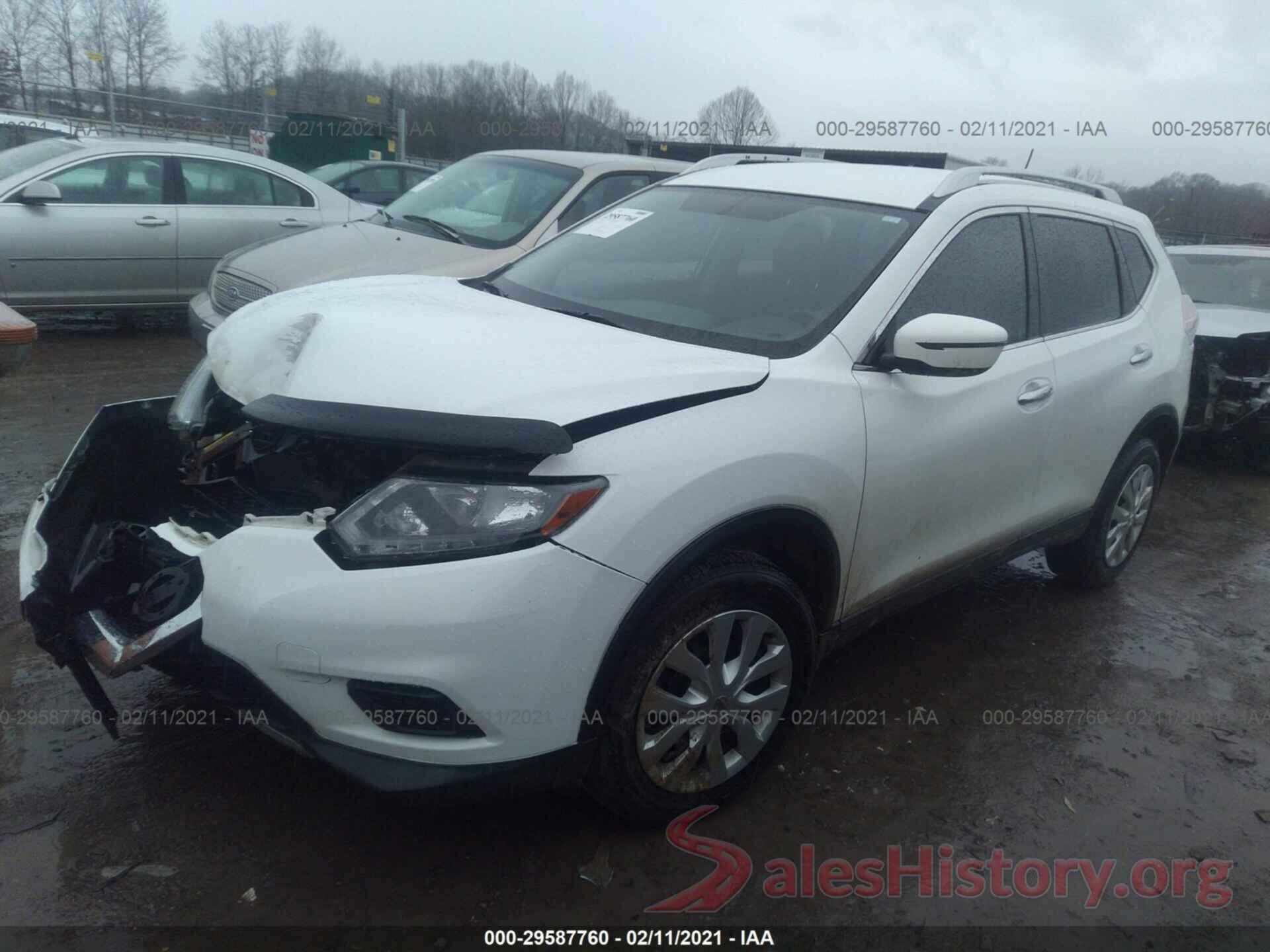 KNMAT2MV8GP721665 2016 NISSAN ROGUE