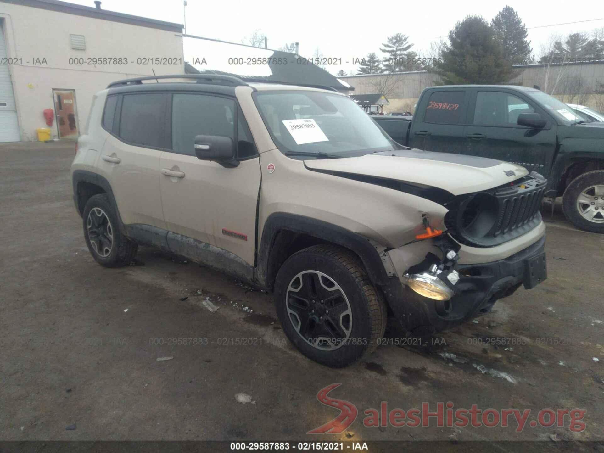 ZACCJBCTXGPE06741 2016 JEEP RENEGADE