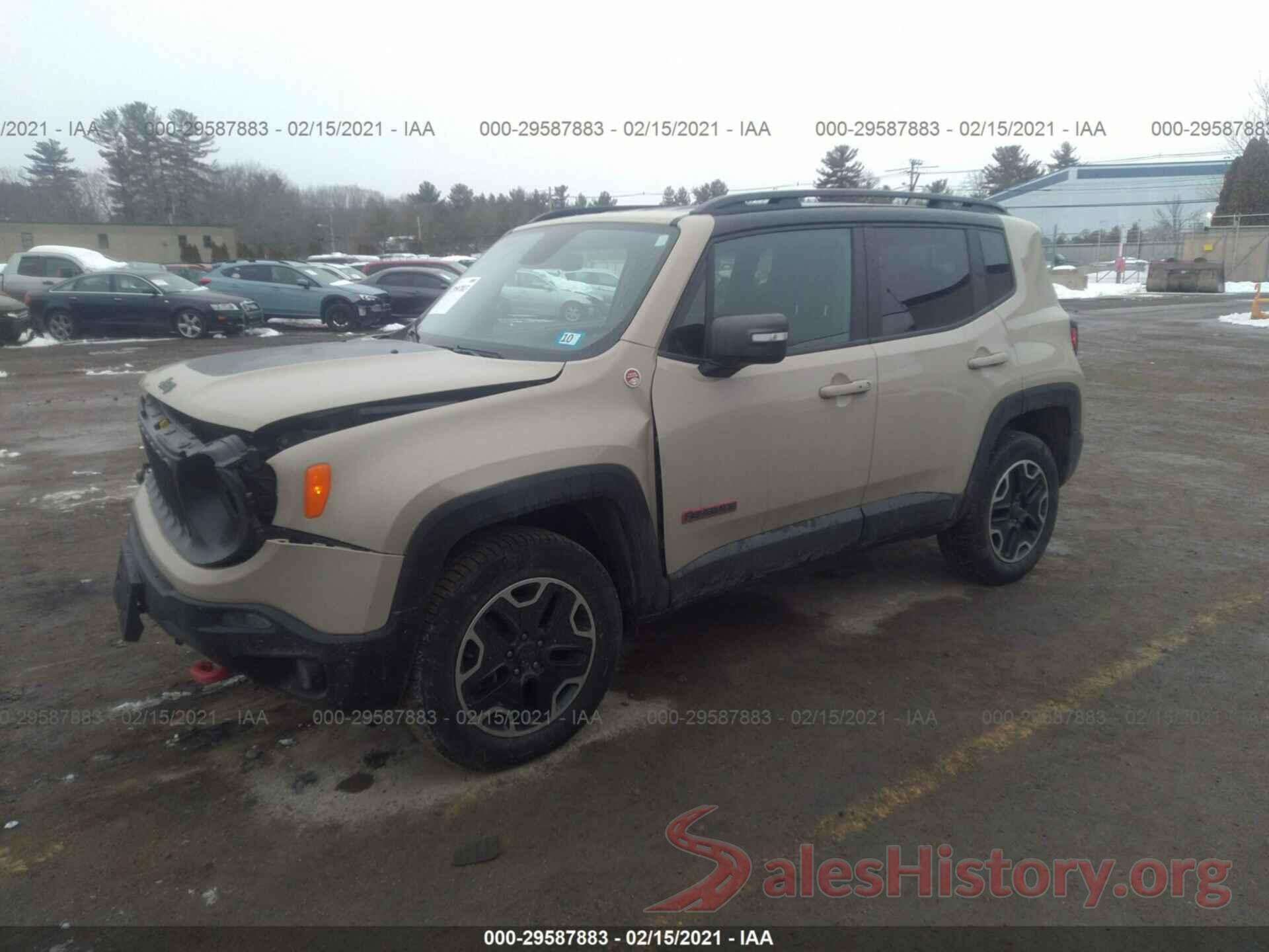 ZACCJBCTXGPE06741 2016 JEEP RENEGADE