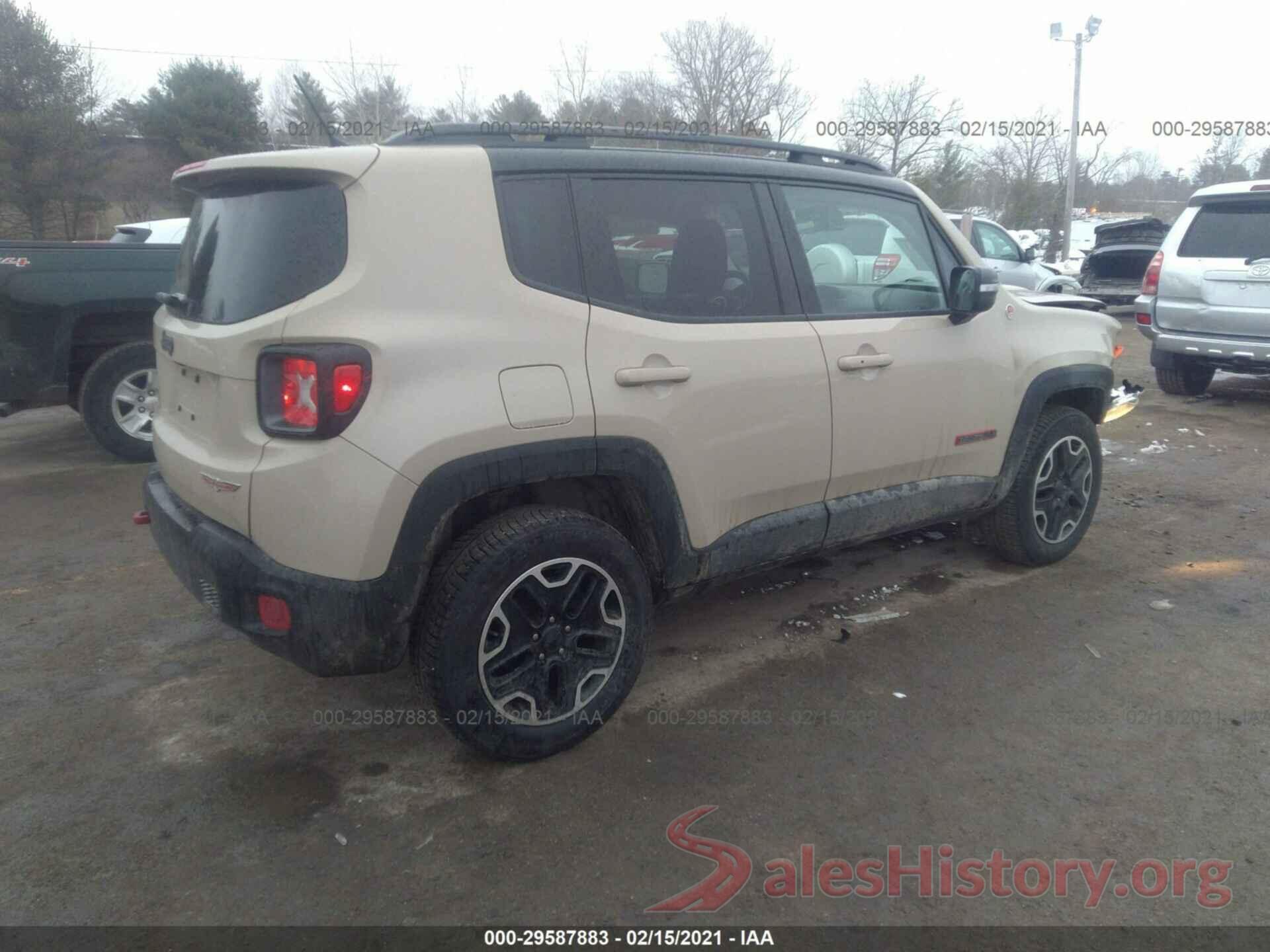 ZACCJBCTXGPE06741 2016 JEEP RENEGADE