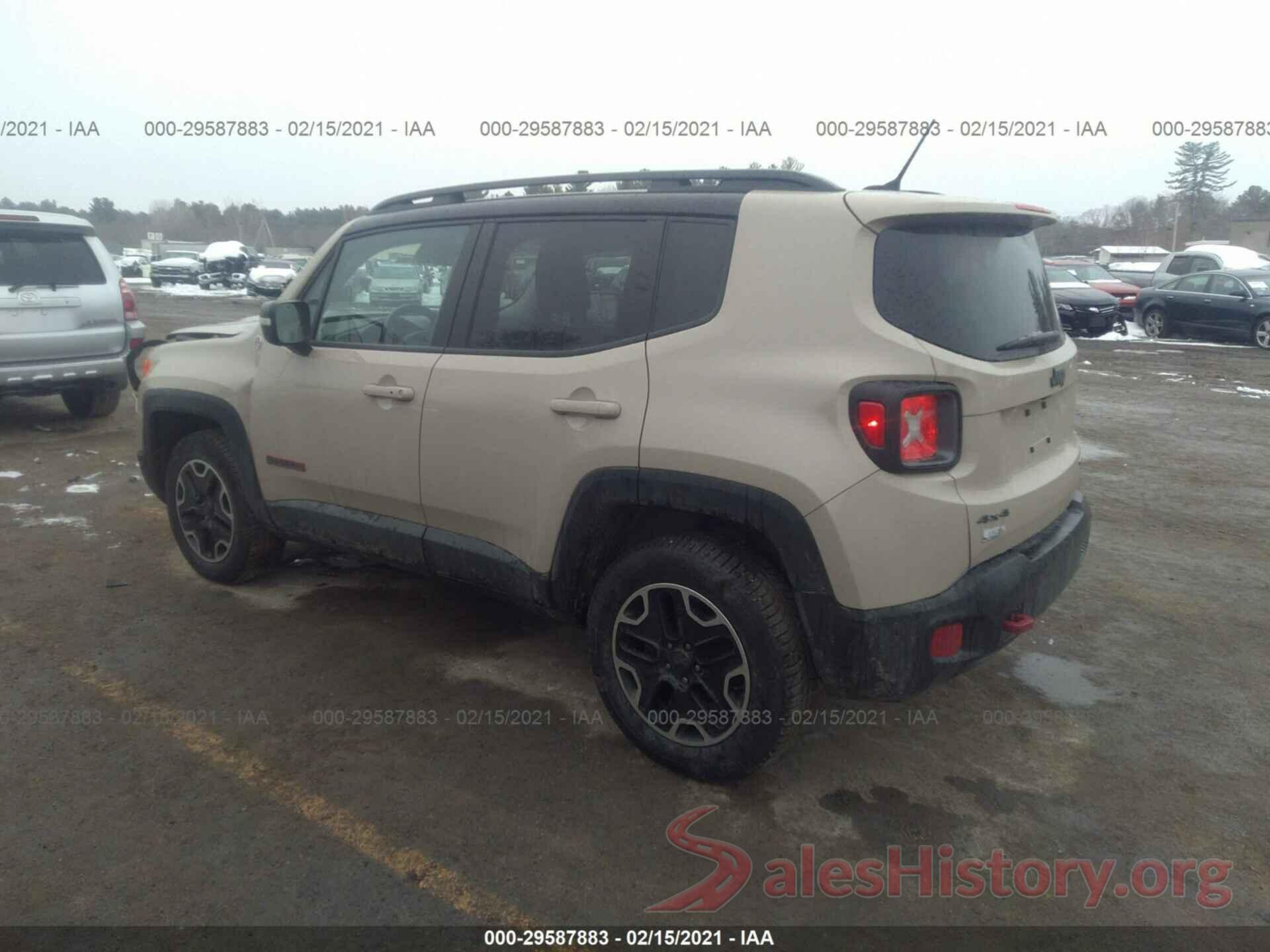 ZACCJBCTXGPE06741 2016 JEEP RENEGADE