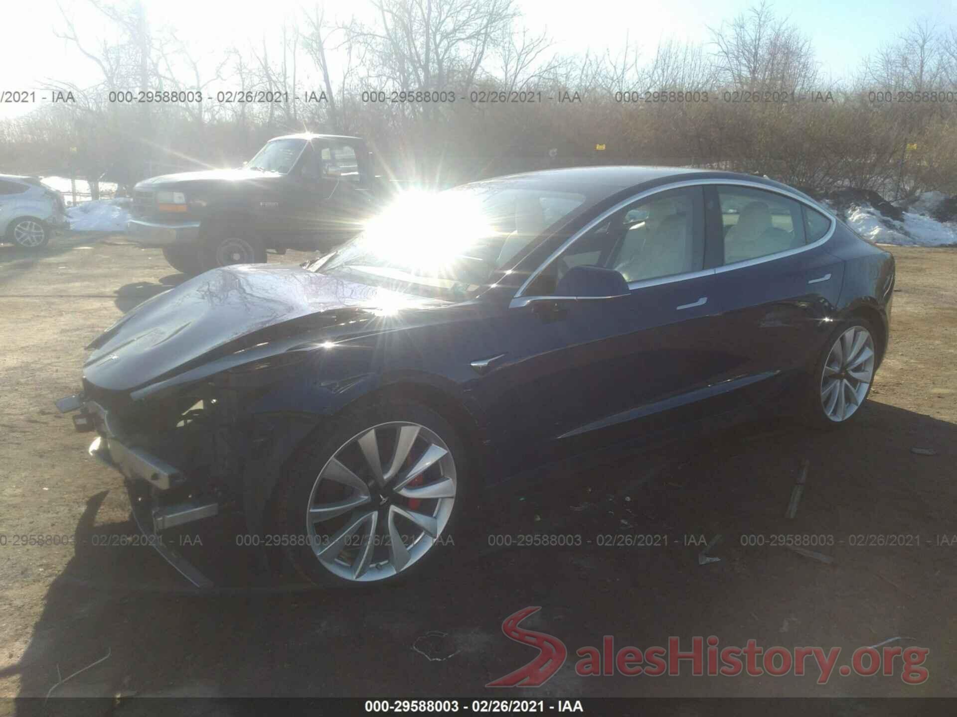 5YJ3E1EB0KF231676 2019 TESLA MODEL 3