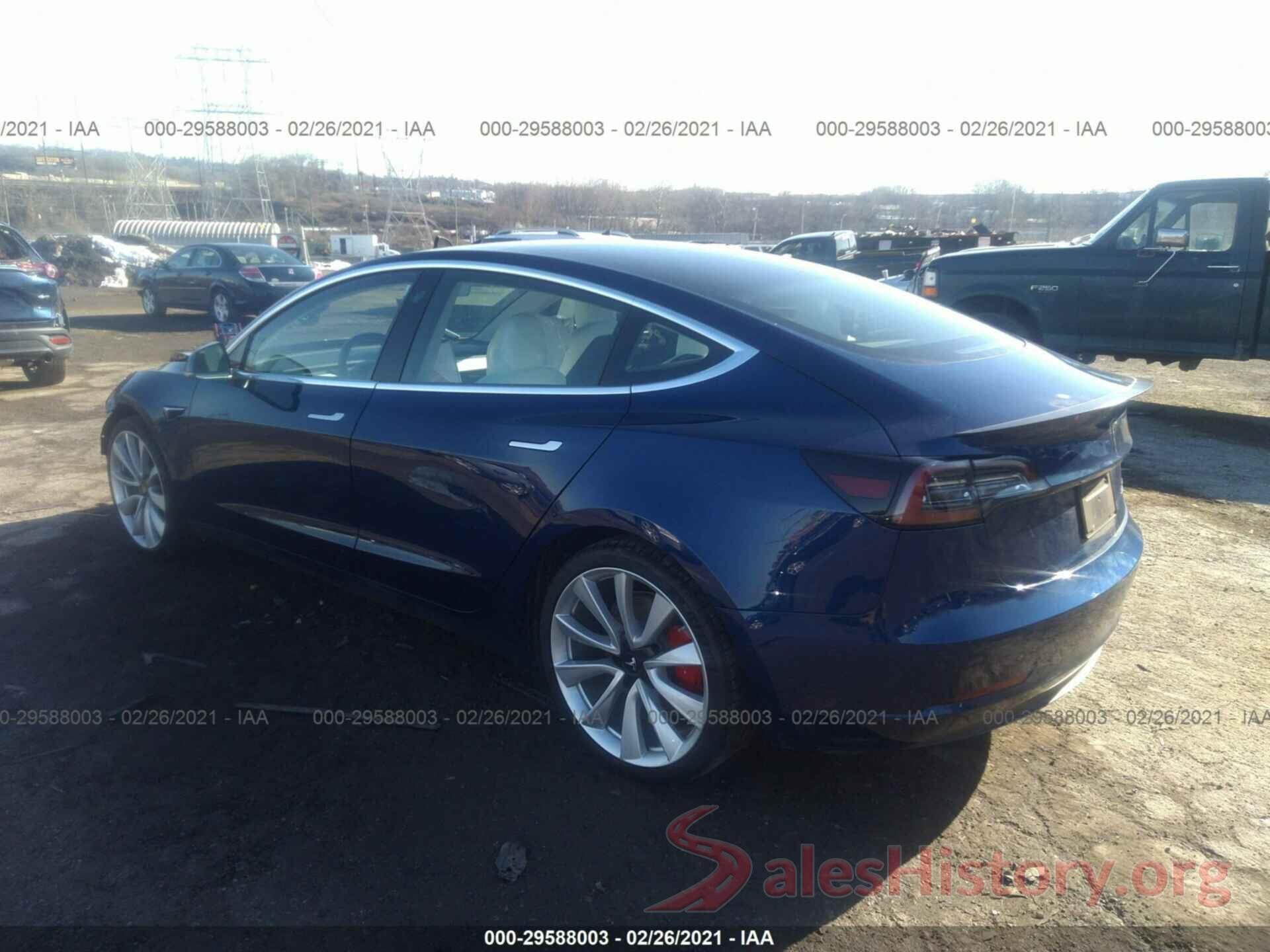 5YJ3E1EB0KF231676 2019 TESLA MODEL 3