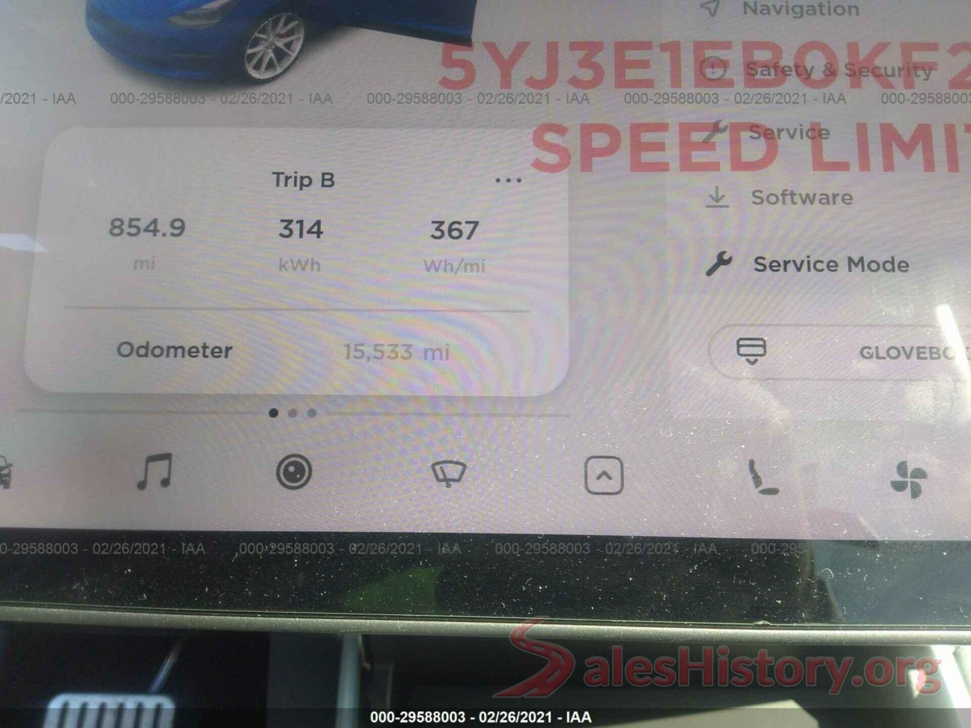 5YJ3E1EB0KF231676 2019 TESLA MODEL 3