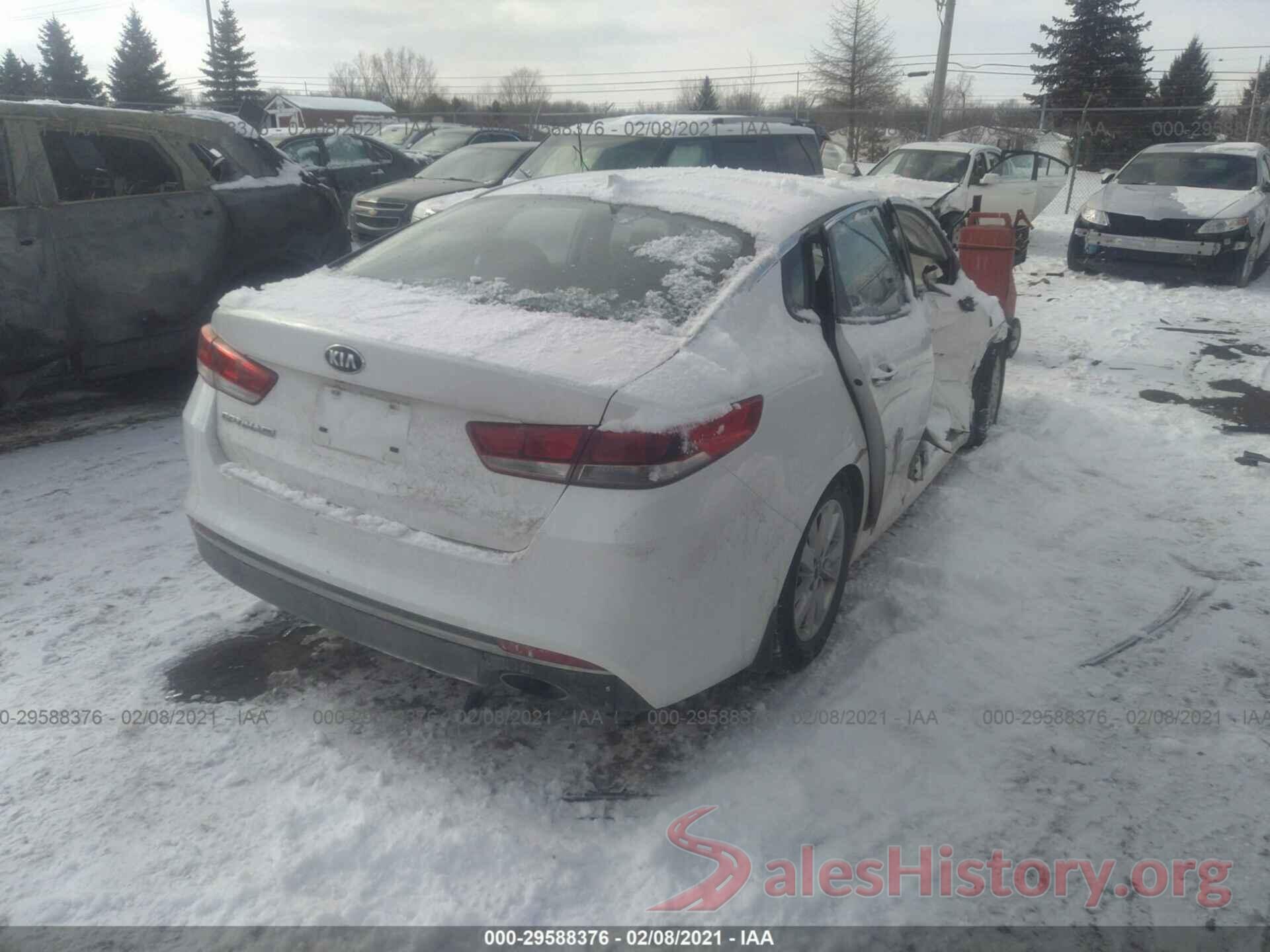 KNAGT4L31H5146308 2017 KIA OPTIMA