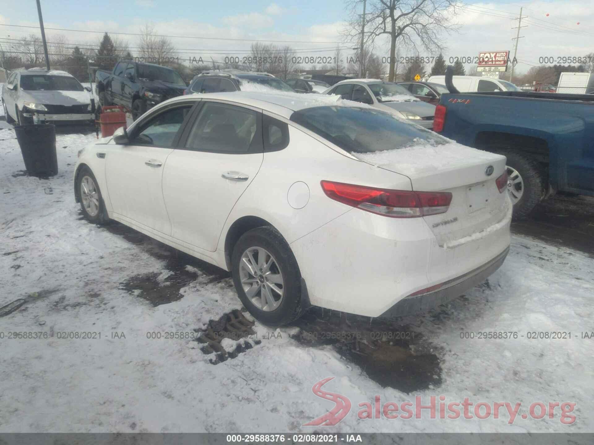 KNAGT4L31H5146308 2017 KIA OPTIMA