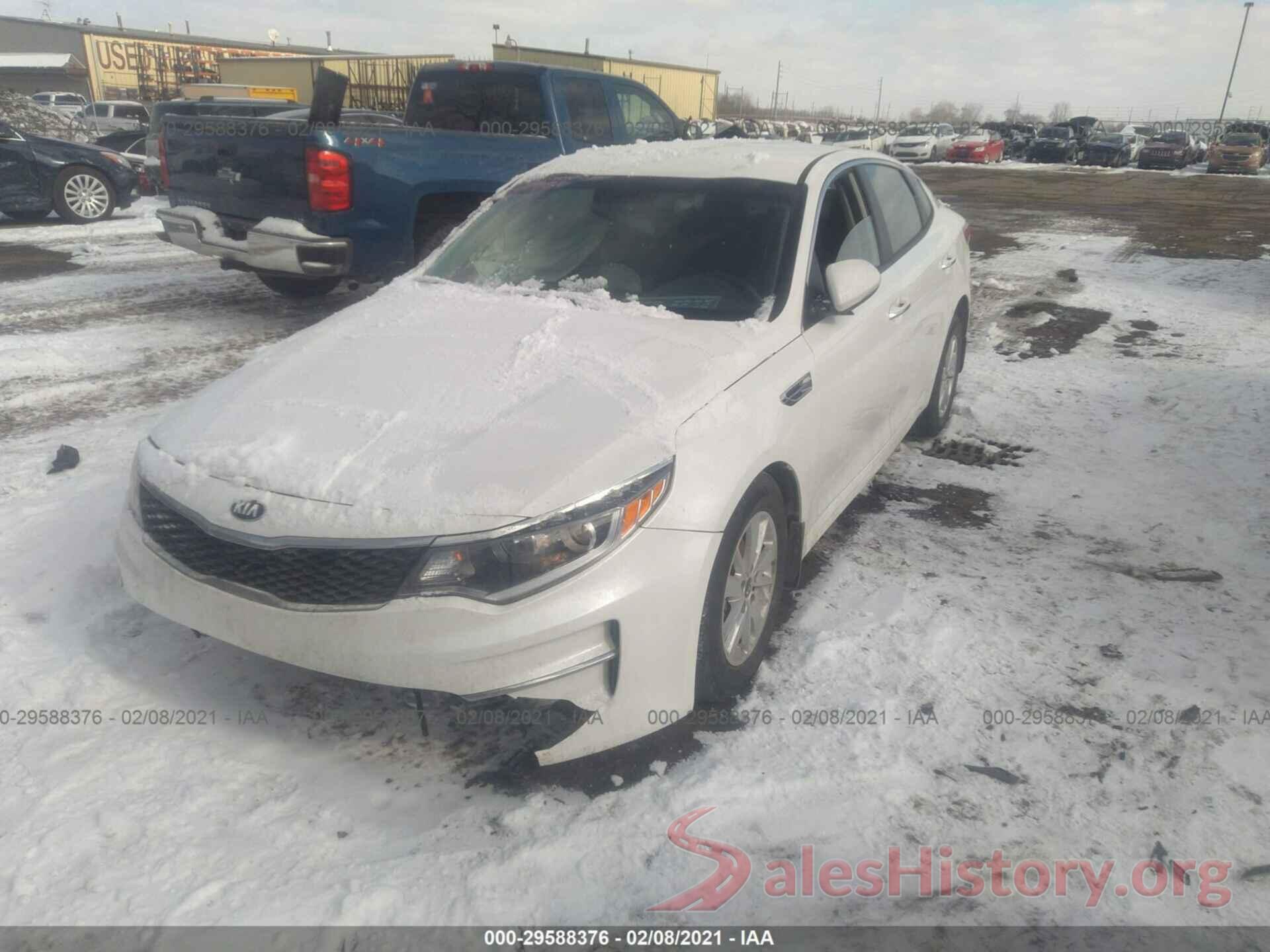 KNAGT4L31H5146308 2017 KIA OPTIMA