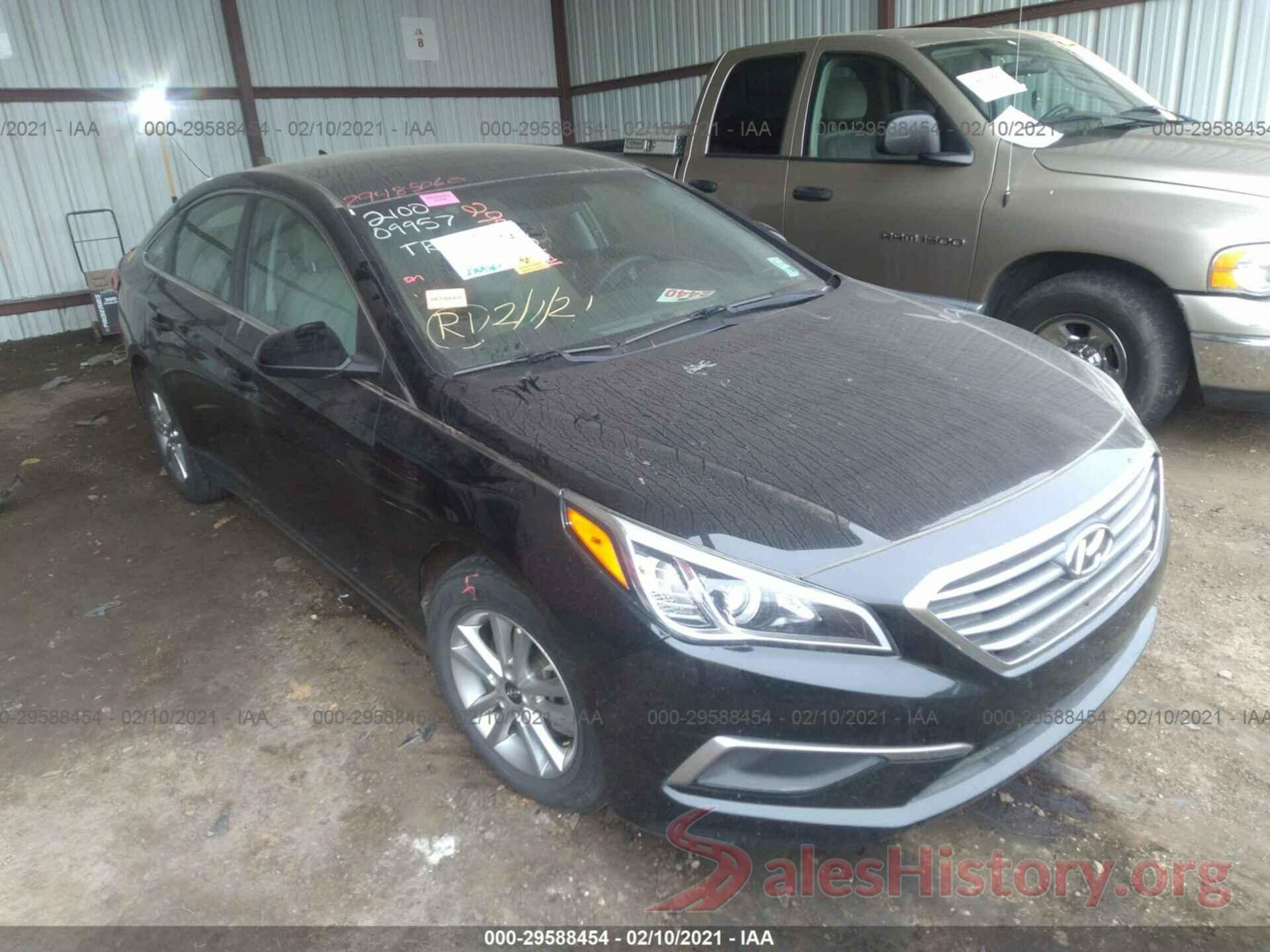 5NPE24AF9HH495341 2017 HYUNDAI SONATA