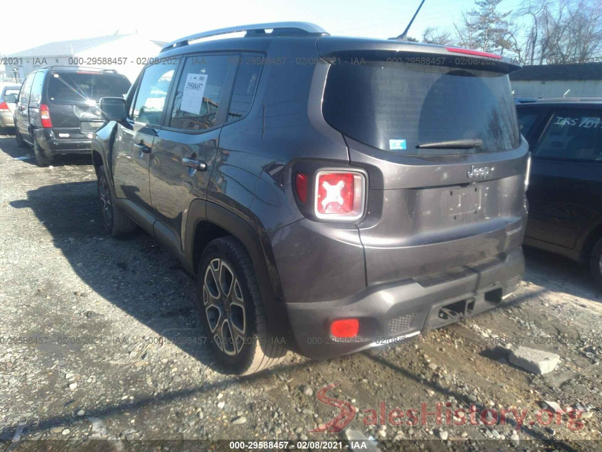 ZACCJBDT6GPD31552 2016 JEEP RENEGADE