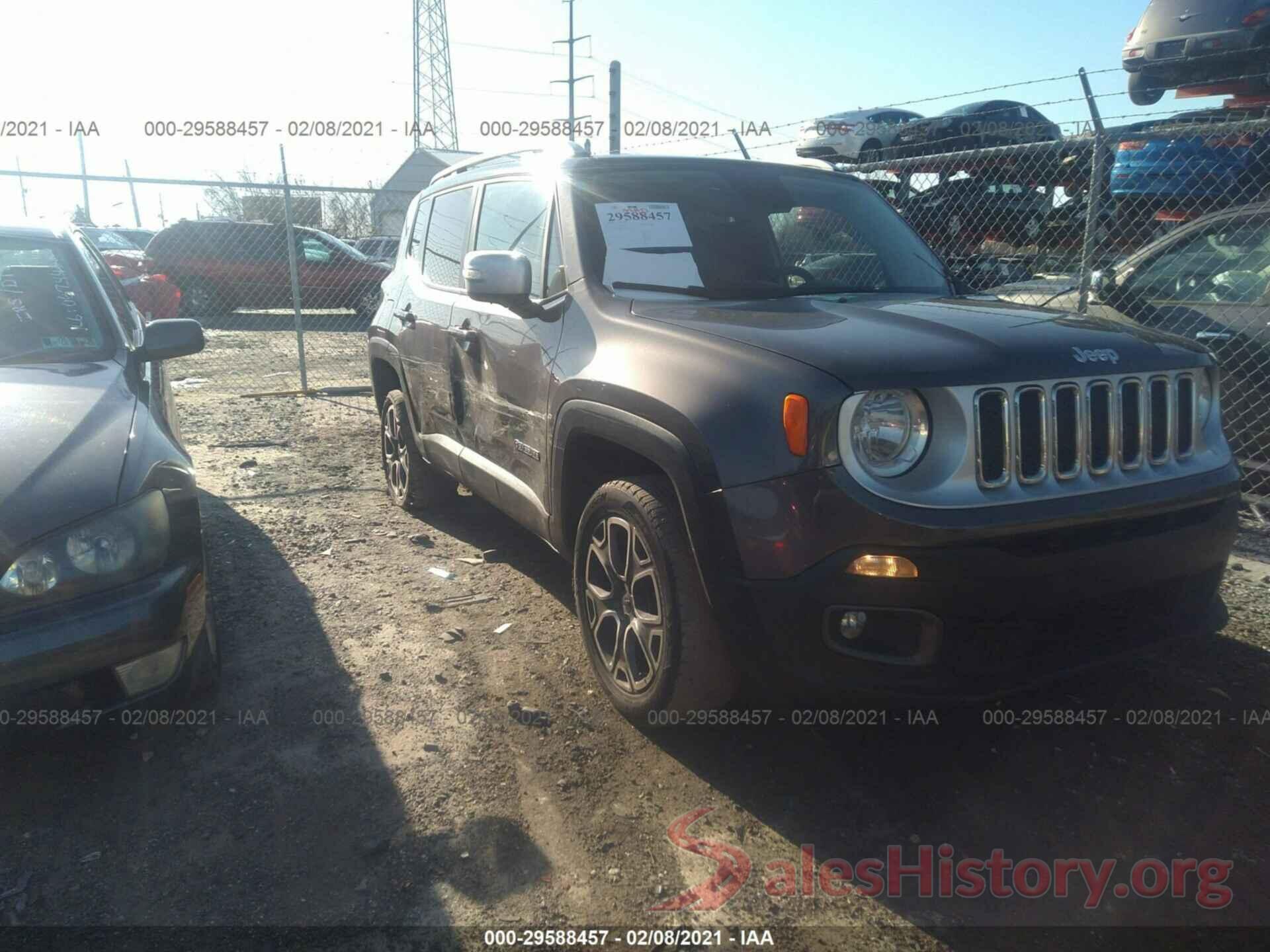 ZACCJBDT6GPD31552 2016 JEEP RENEGADE