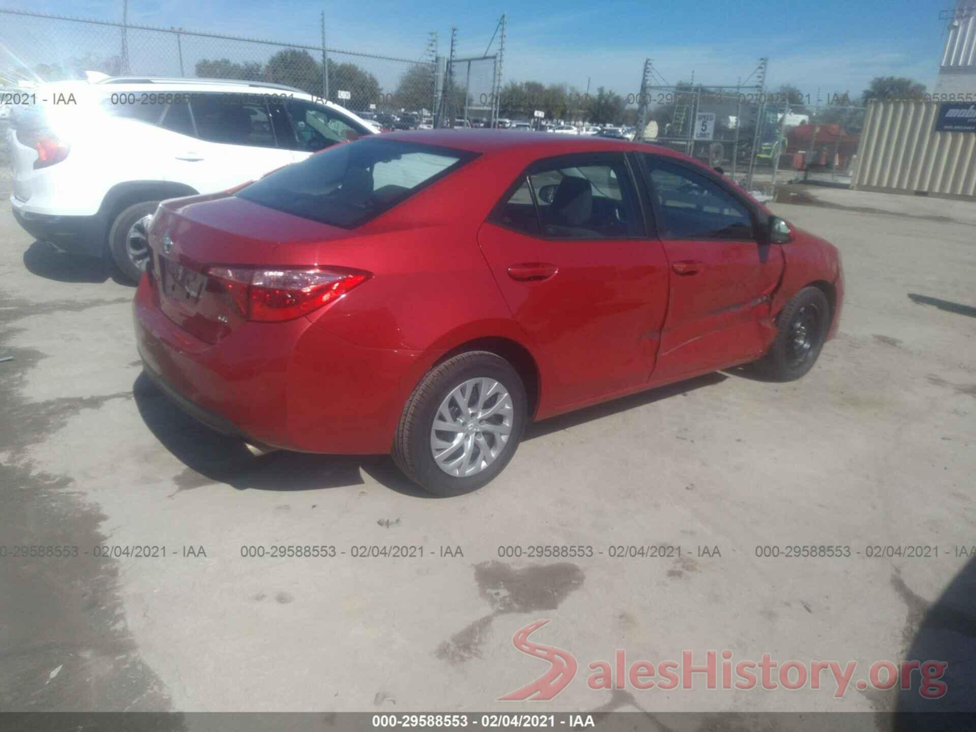 2T1BURHEXJC103158 2018 TOYOTA COROLLA