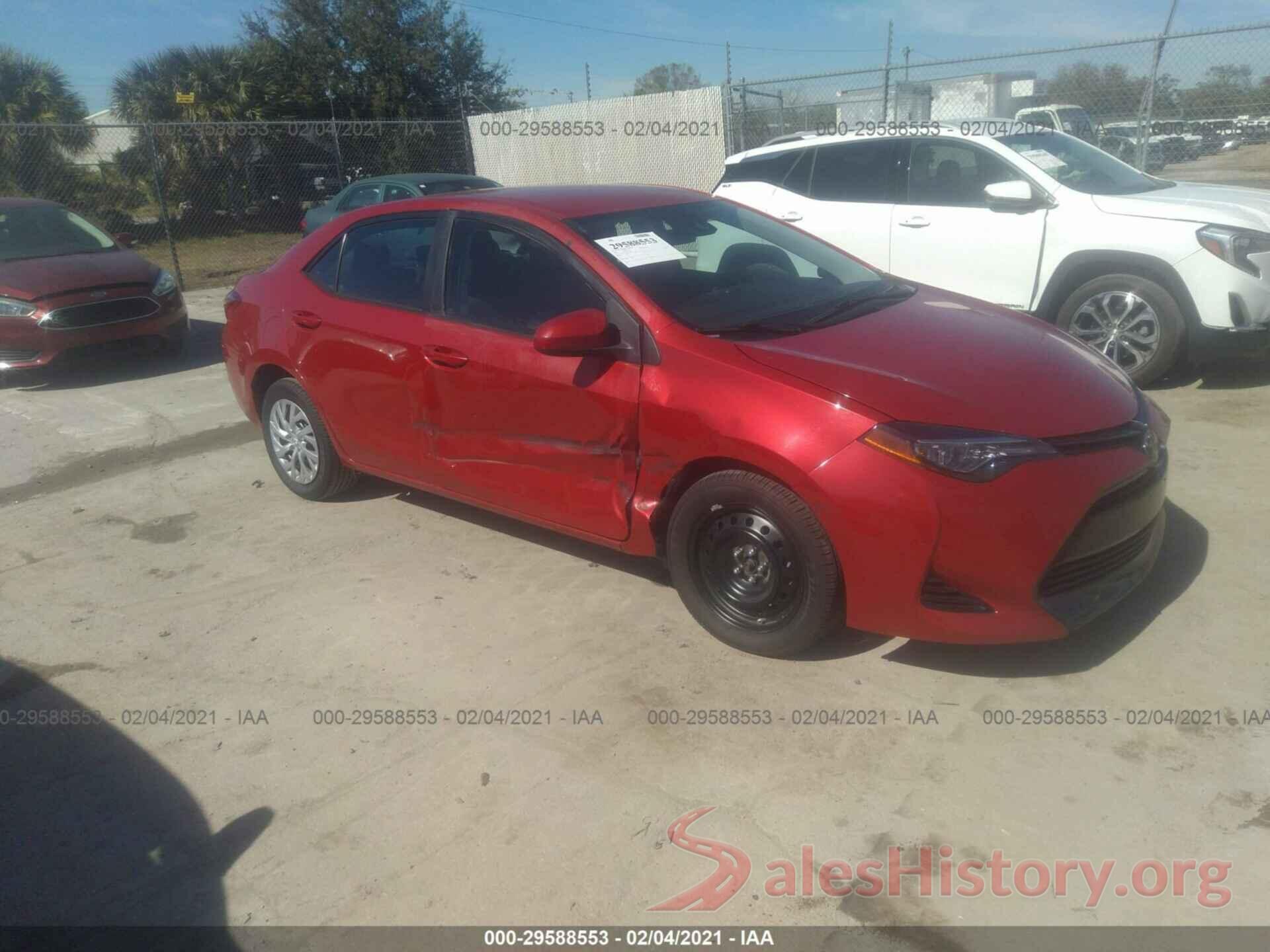 2T1BURHEXJC103158 2018 TOYOTA COROLLA