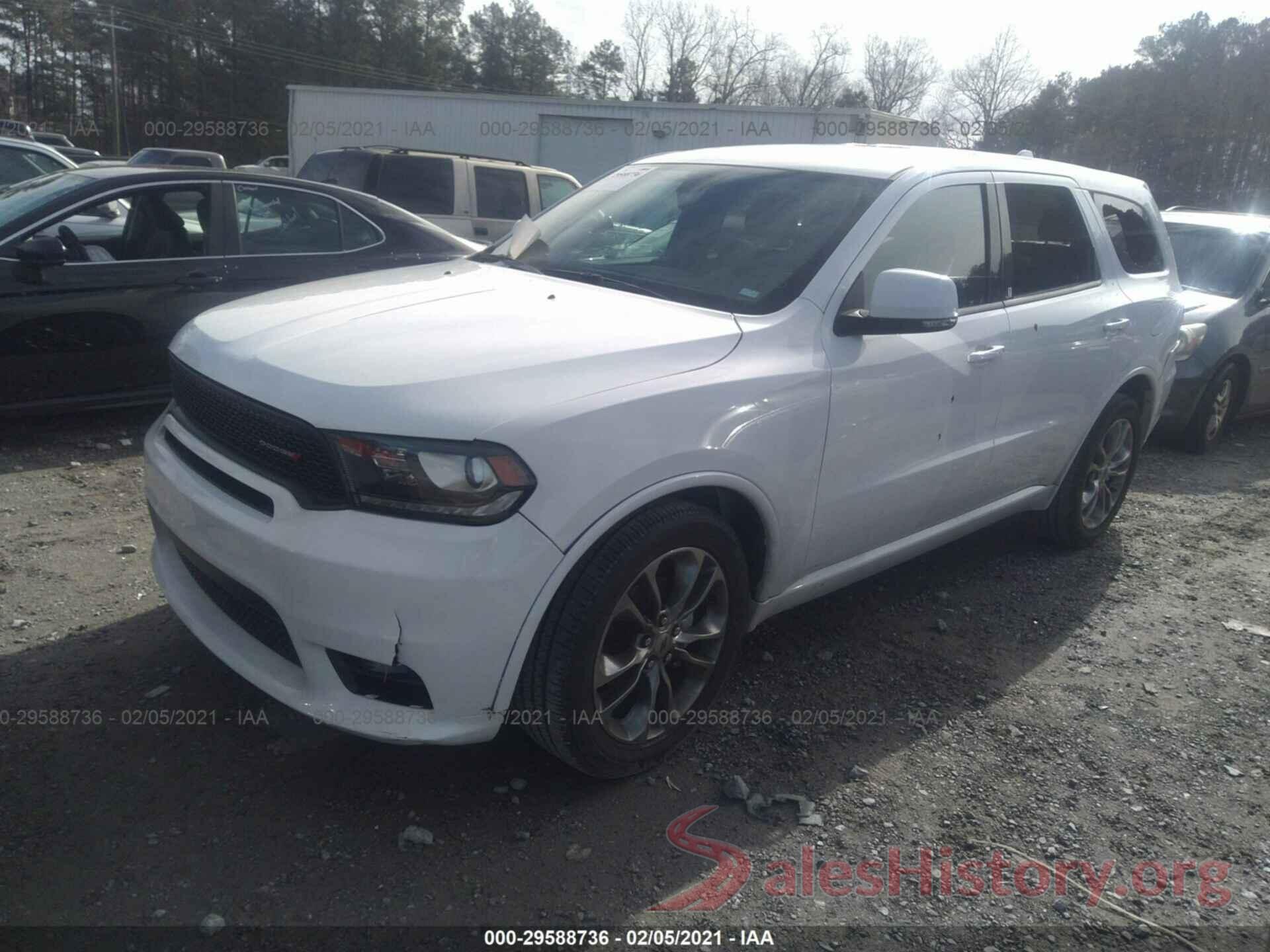 1C4RDHDG2LC259559 2020 DODGE DURANGO