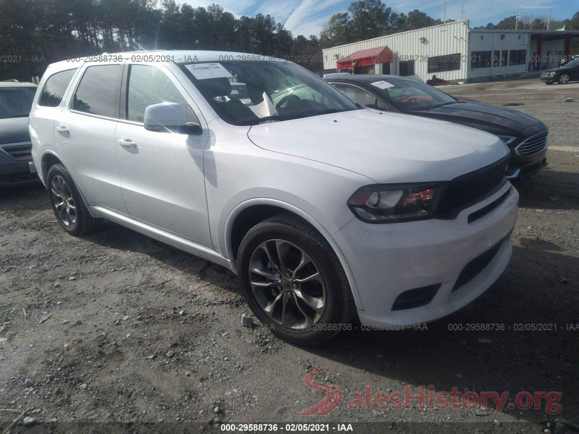 1C4RDHDG2LC259559 2020 DODGE DURANGO