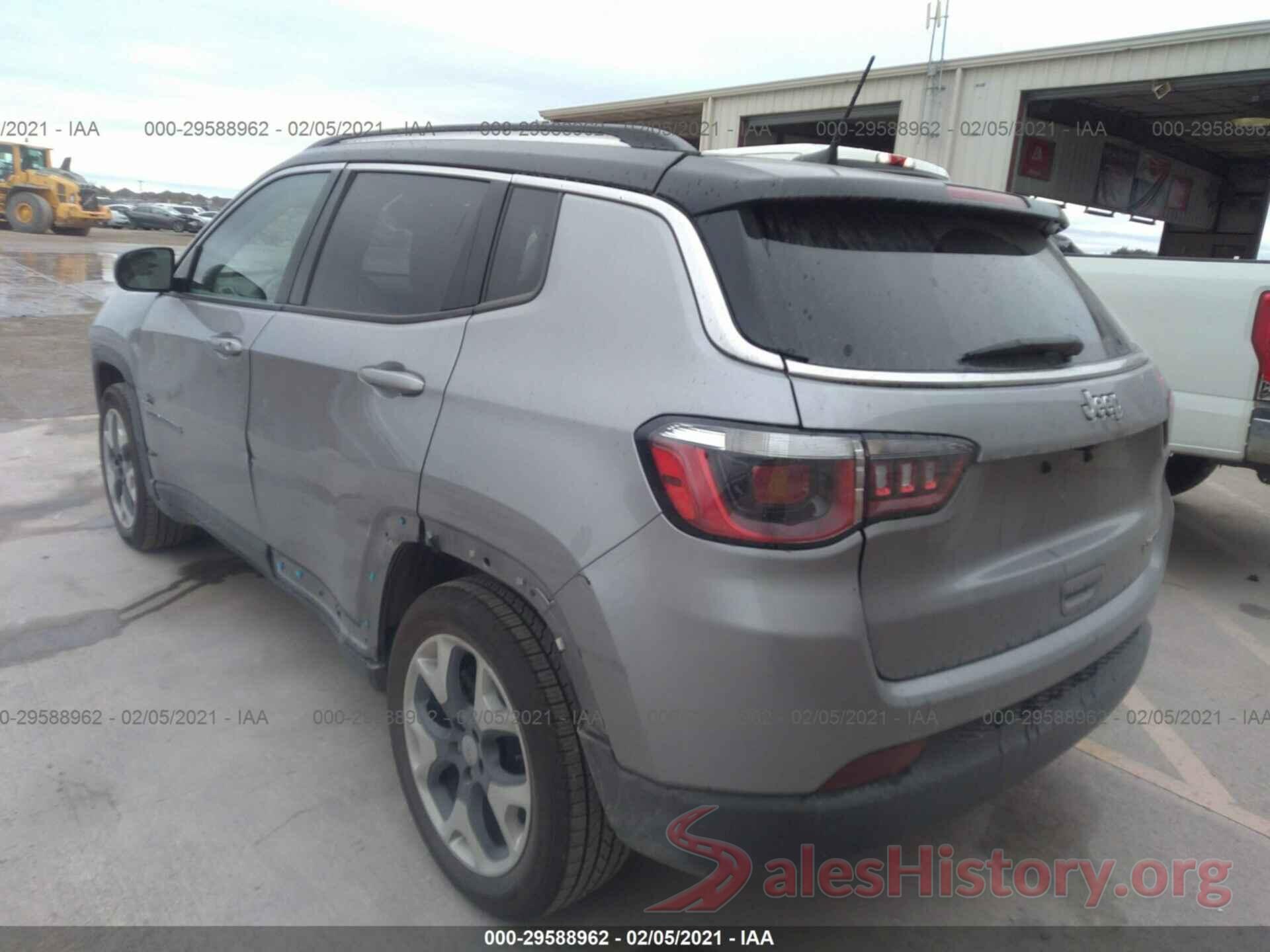 3C4NJCCBXLT194013 2020 JEEP COMPASS