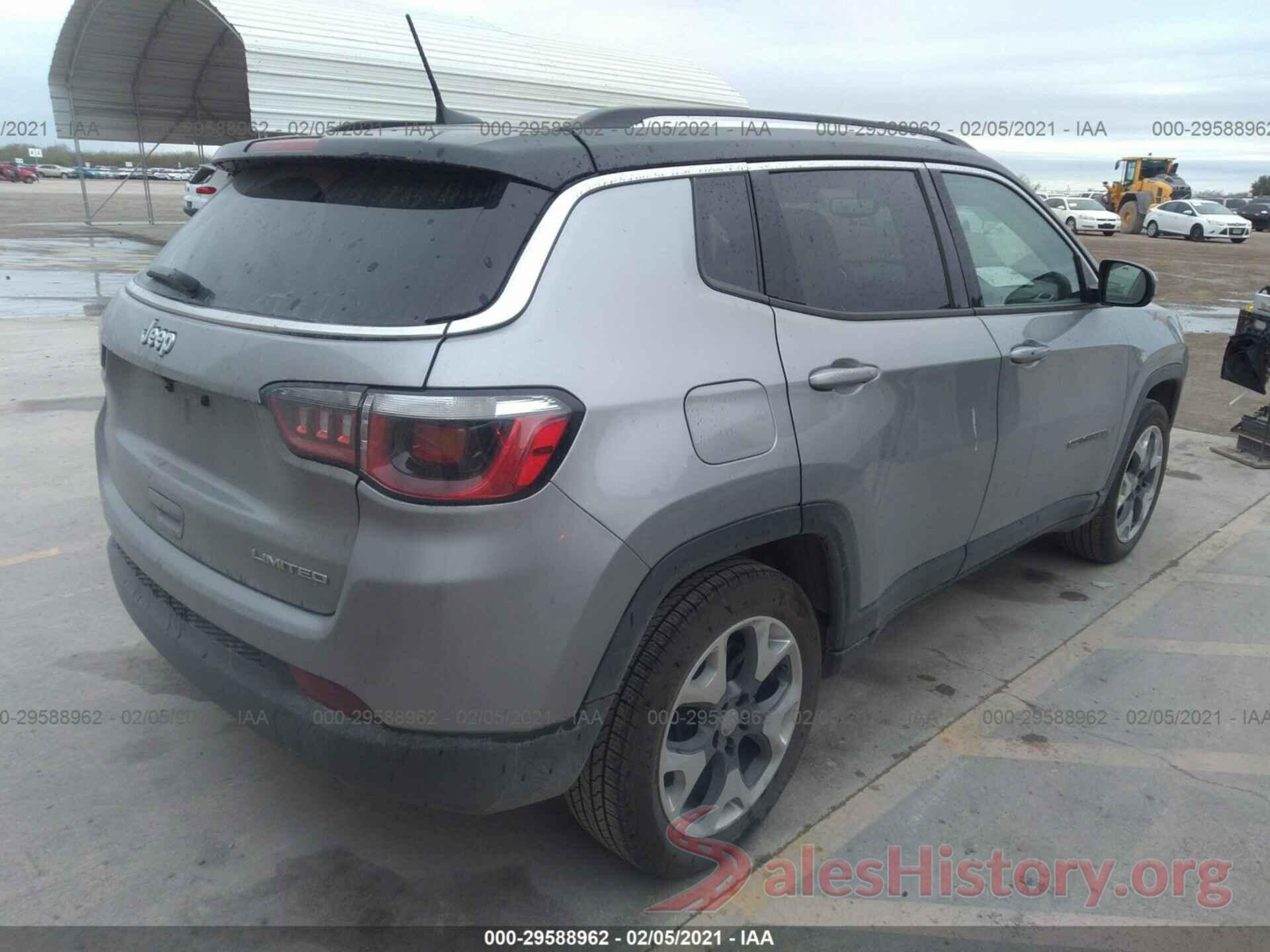 3C4NJCCBXLT194013 2020 JEEP COMPASS