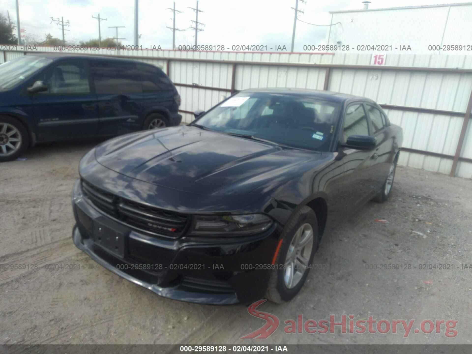 2C3CDXBG2MH535065 2021 DODGE CHARGER