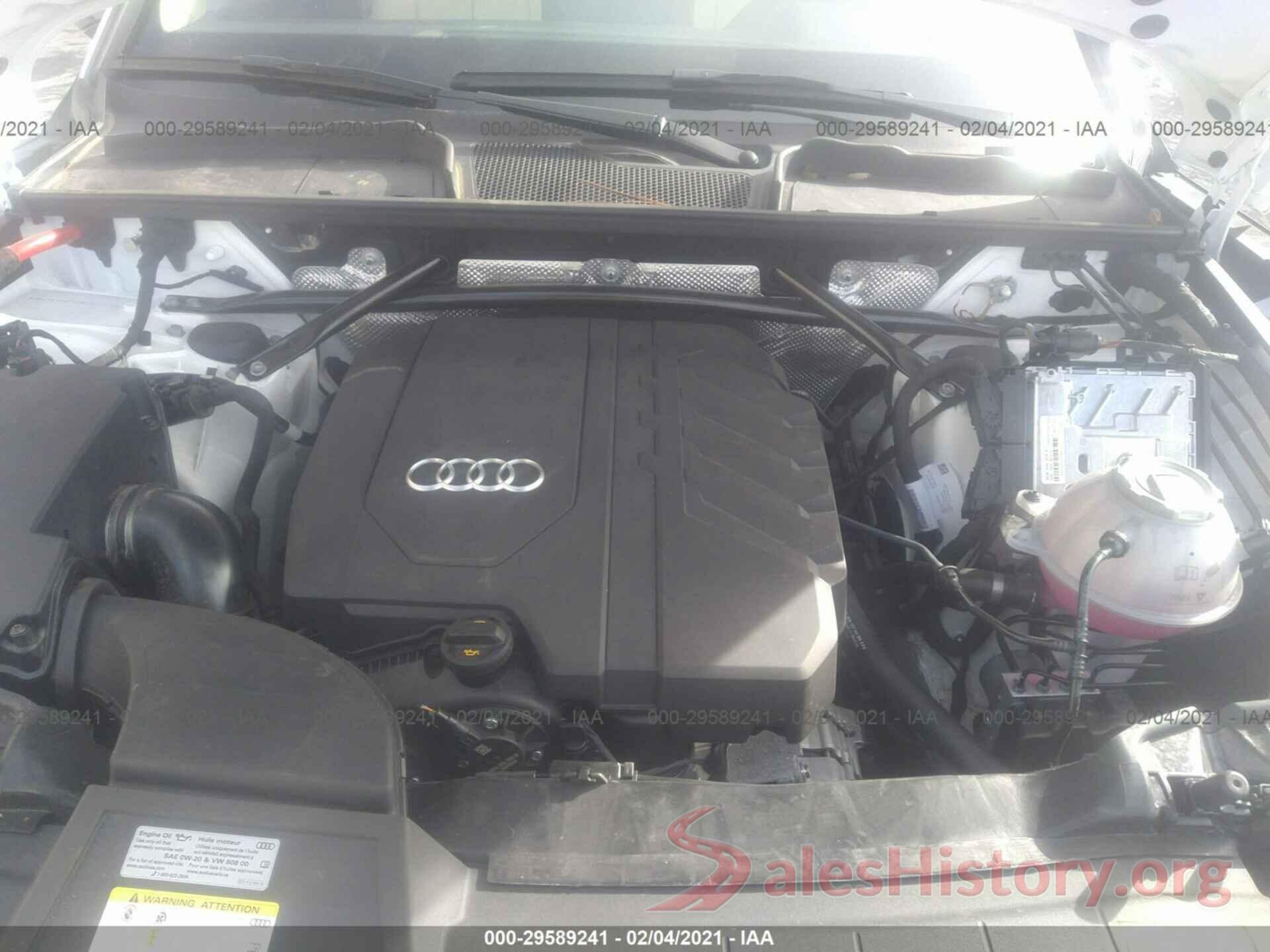 WA1AAAFY0M2002825 2021 AUDI Q5