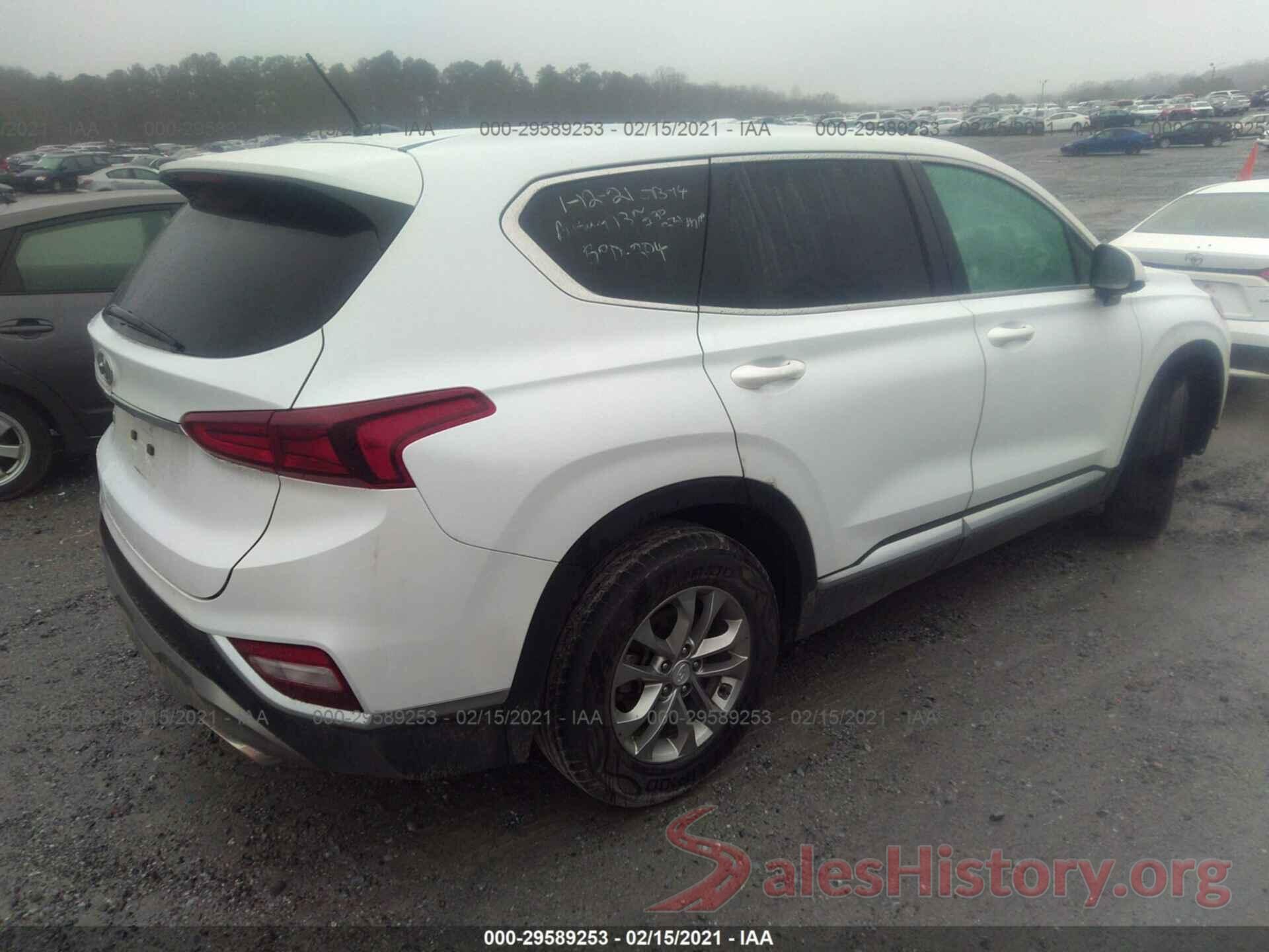 5NMS23AD4LH167696 2020 HYUNDAI SANTA FE