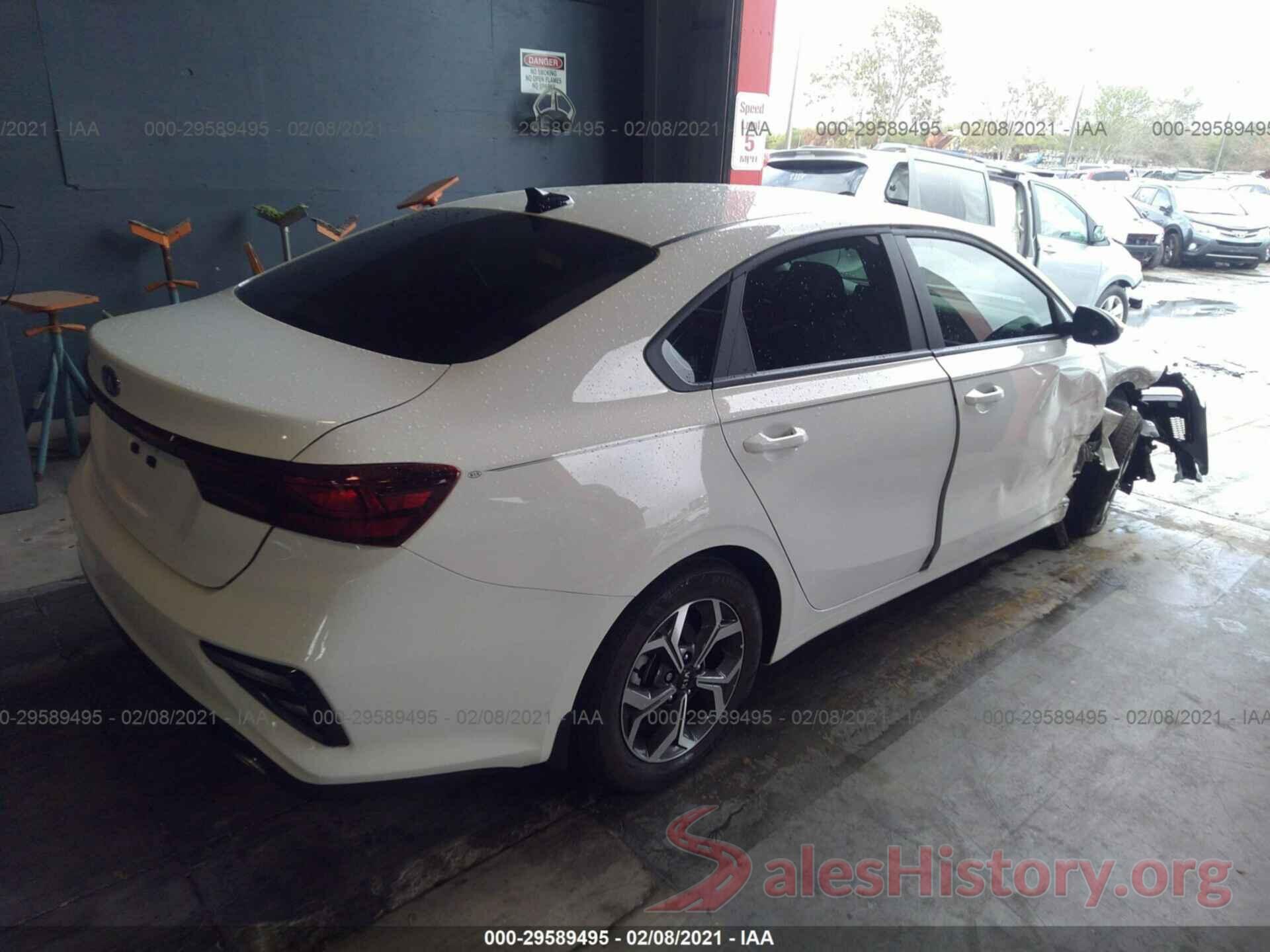 3KPF24AD7LE227744 2020 KIA FORTE